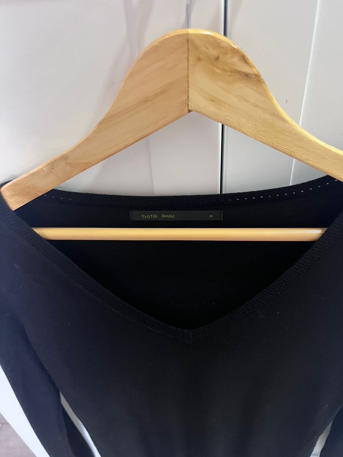 Batik Basic M Beden Siyah Kazak — görsel 5/5