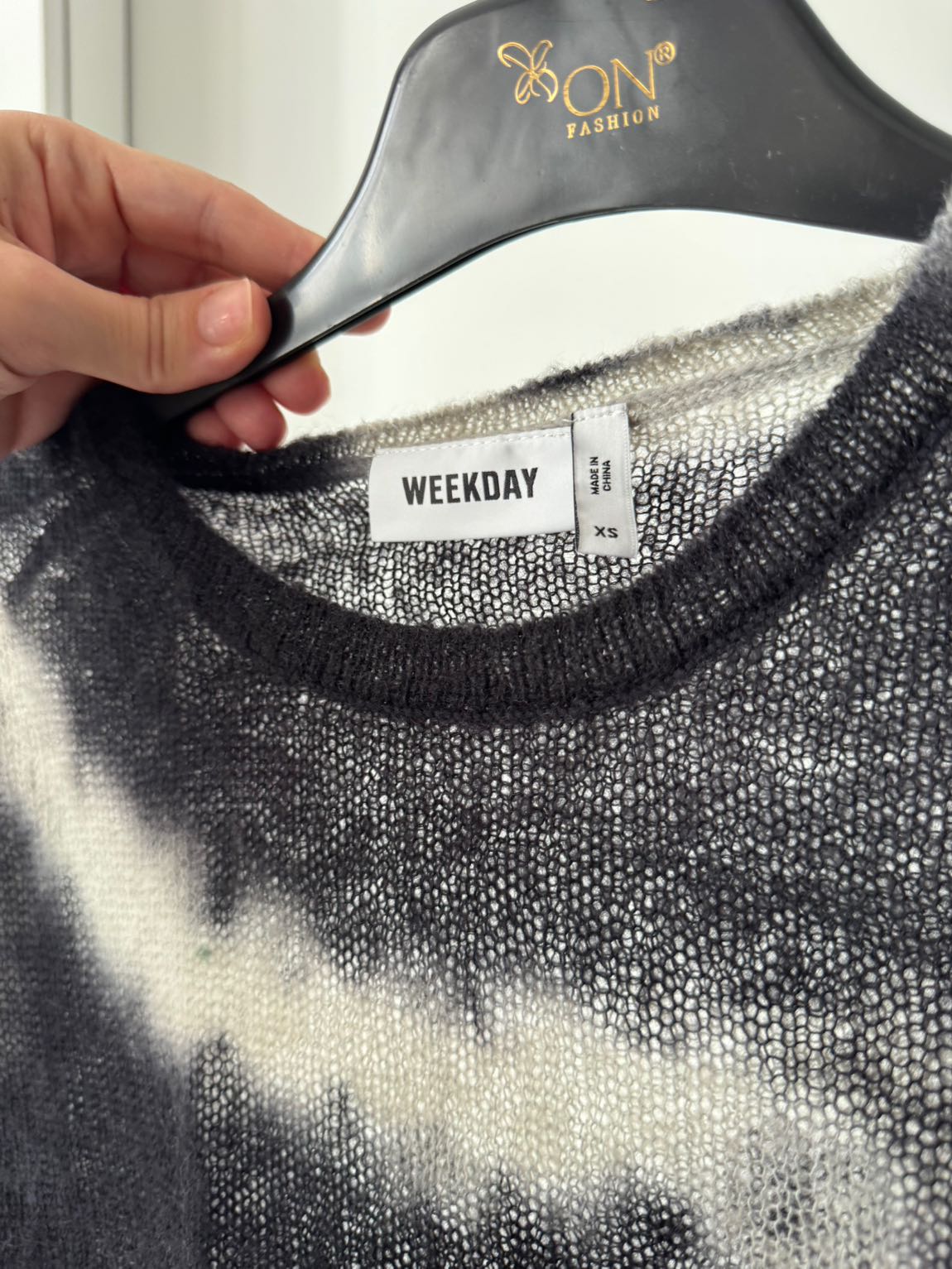 Weekday transparan triko — görsel 2/3