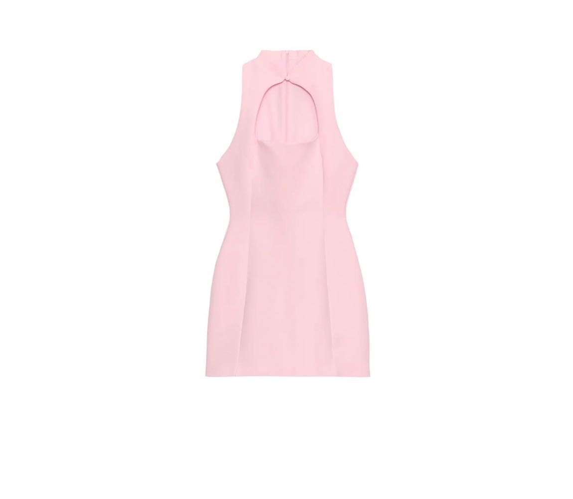 Pembe Kısa Elbise — görsel 2/7