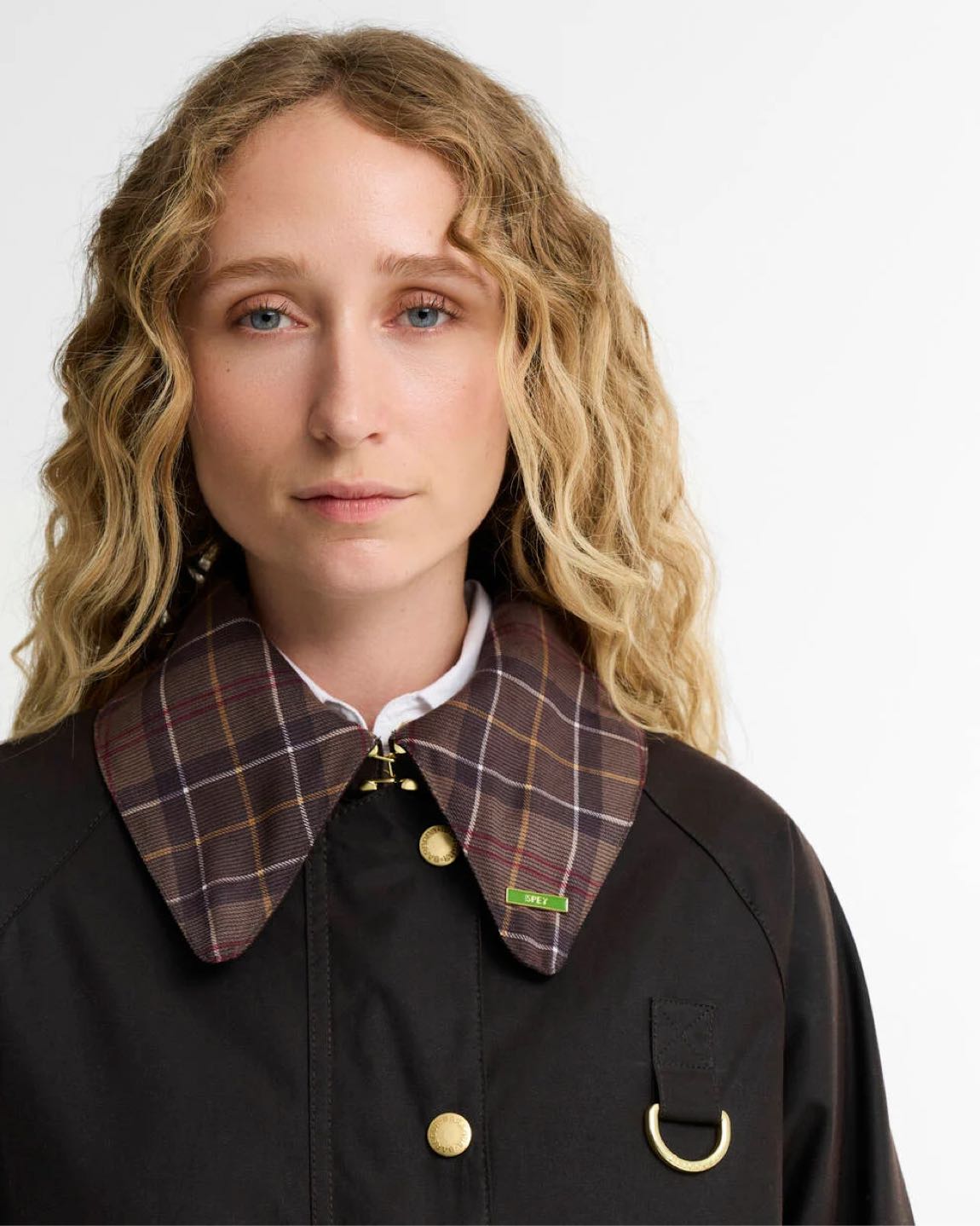 Barbour Icons Tartan Collar Spey Waxed J — görsel 4/11