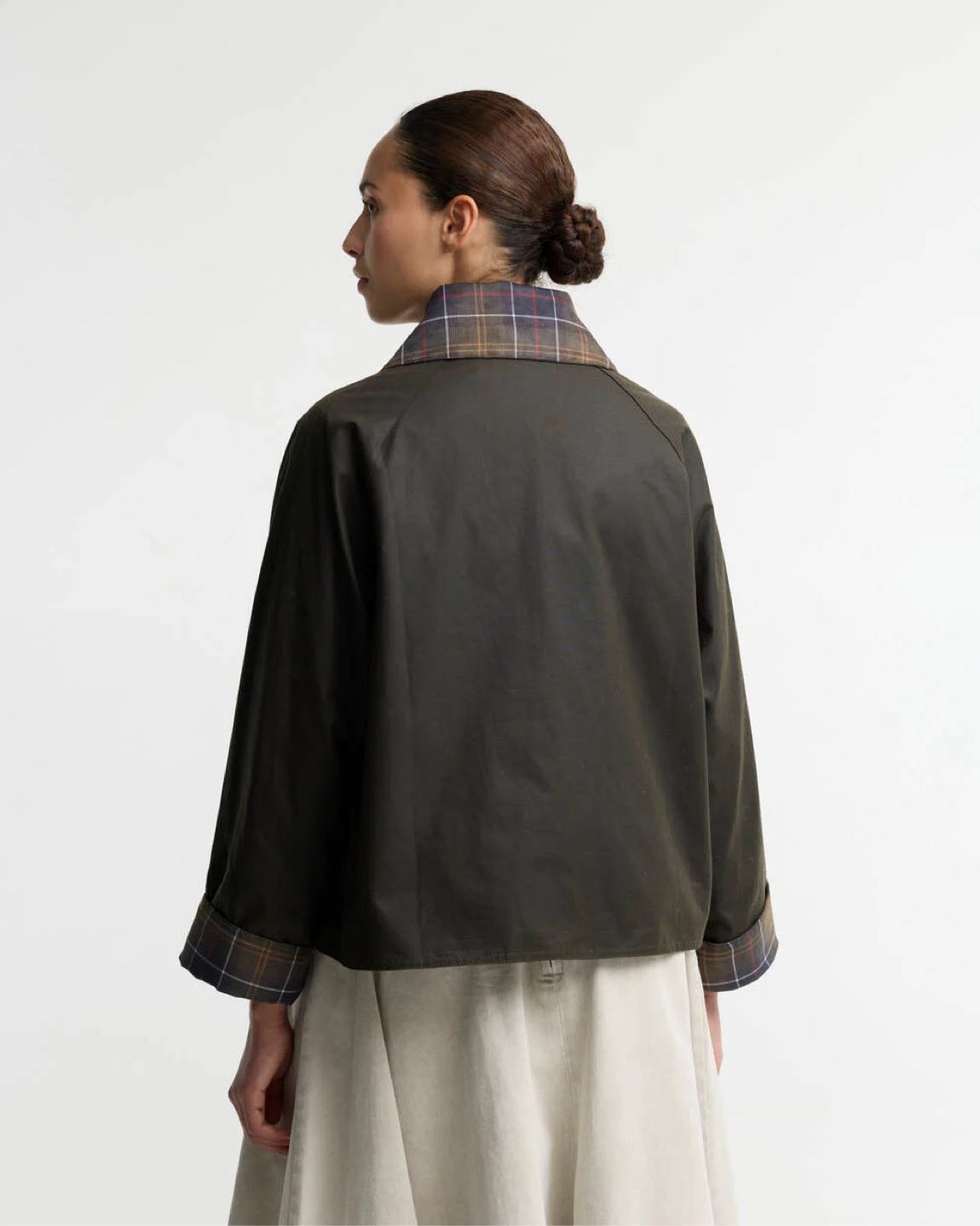 Barbour Icons Tartan Collar Spey Waxed J — görsel 9/11