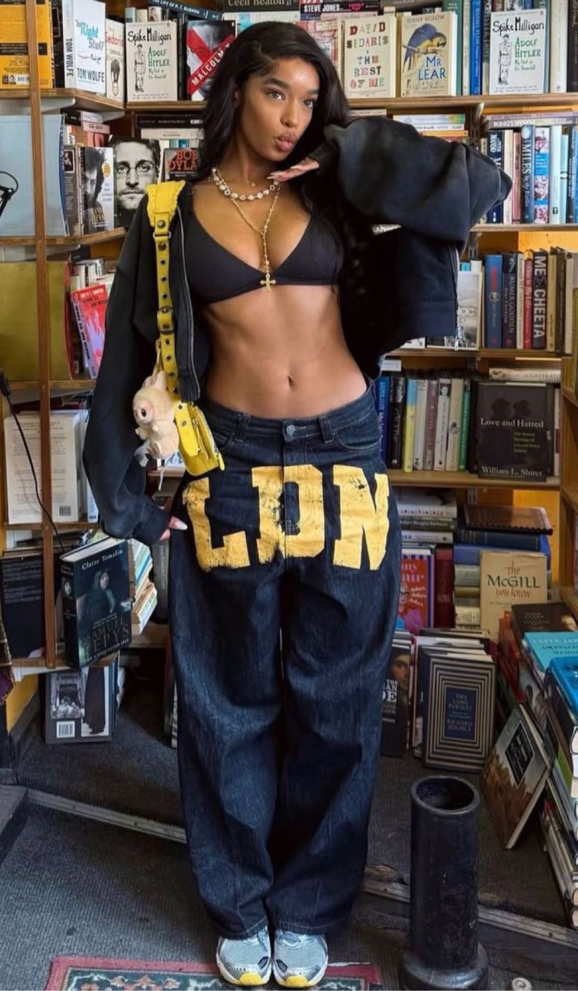 Jaded London Baskılı Jean Pantolon — görsel 2/4