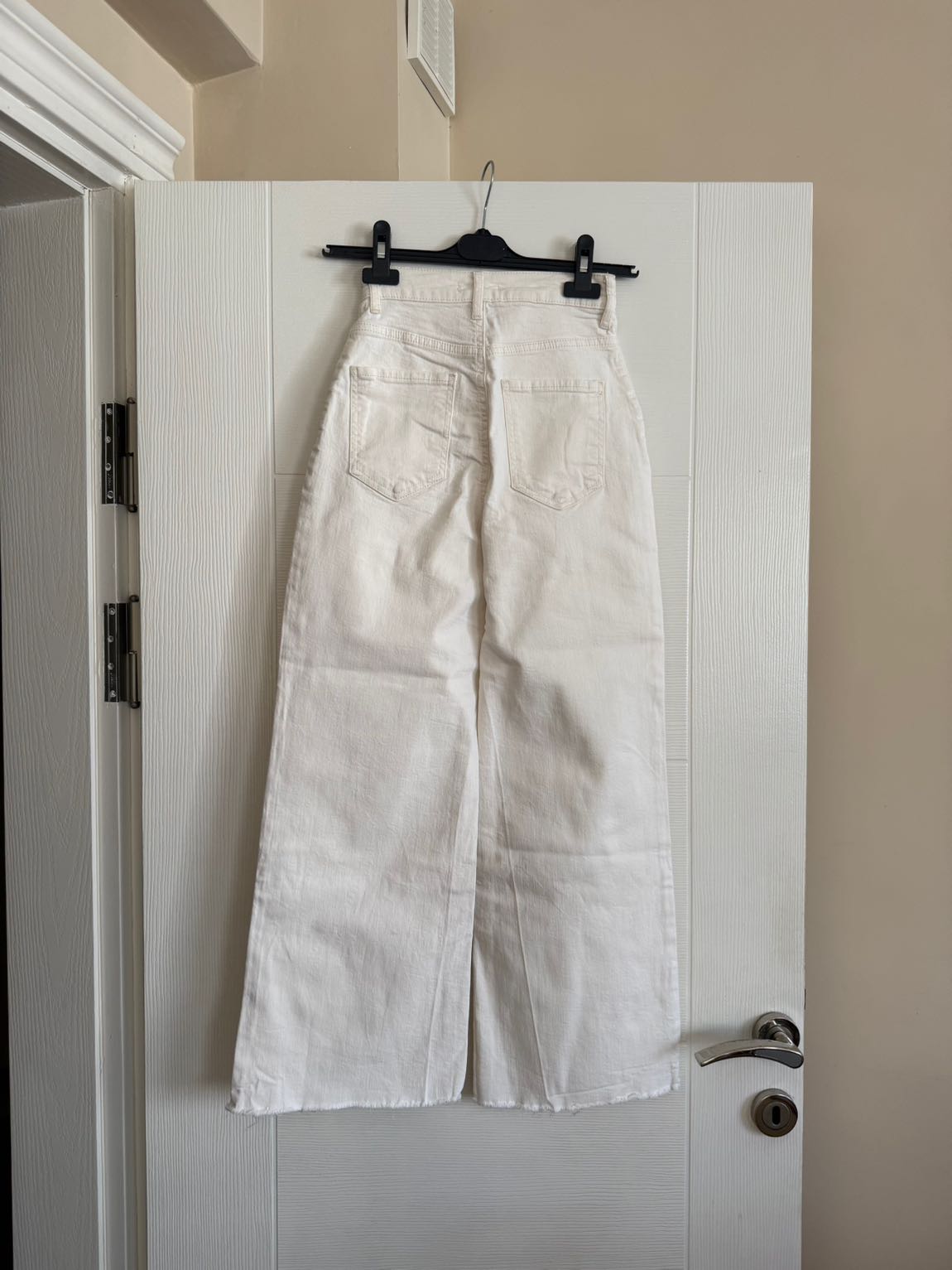 Beyaz Wide leg jean mango — görsel 5/5