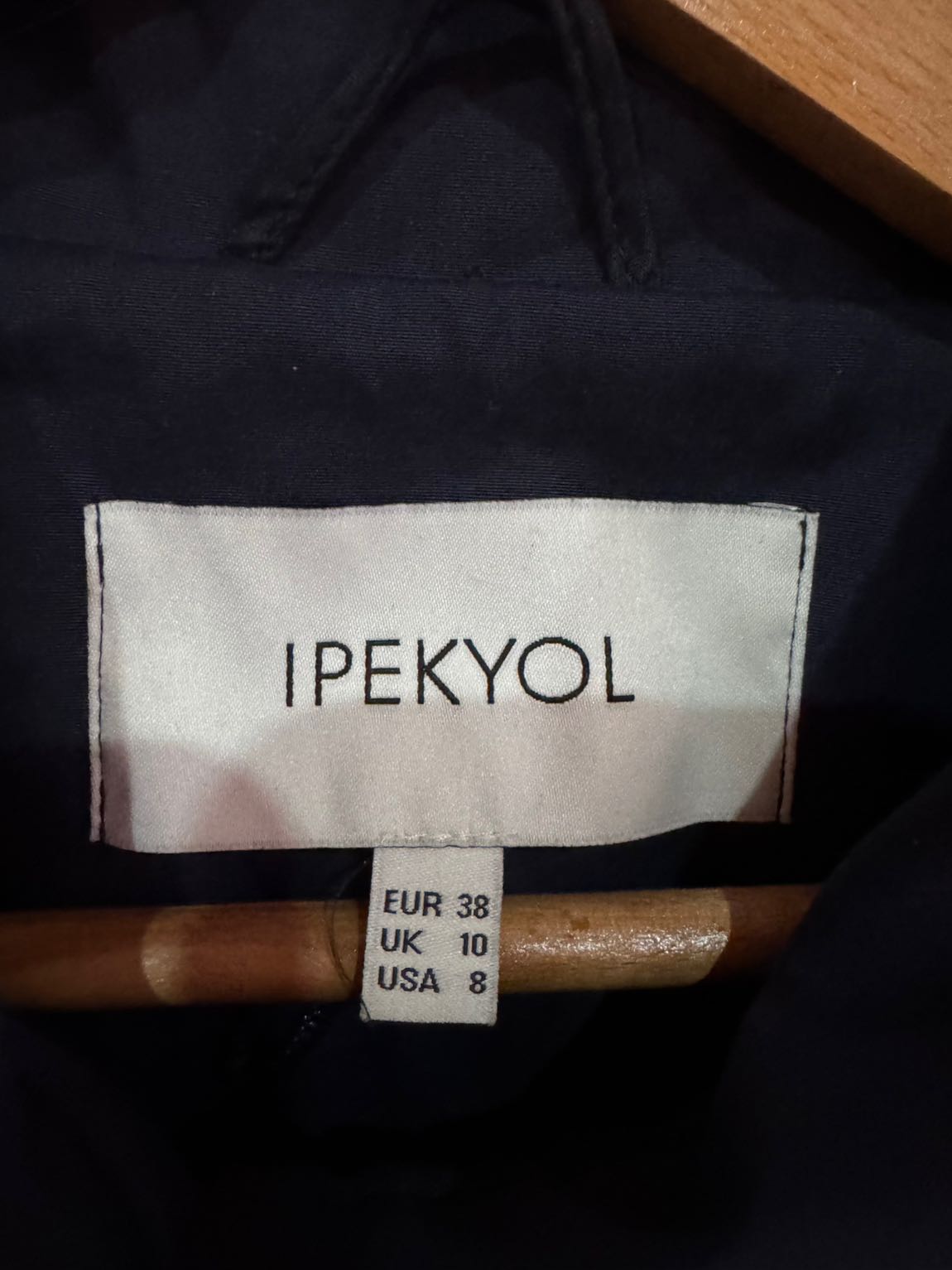 İpekyol Lacivert Trençkot M/L 38/40 — görsel 4/8