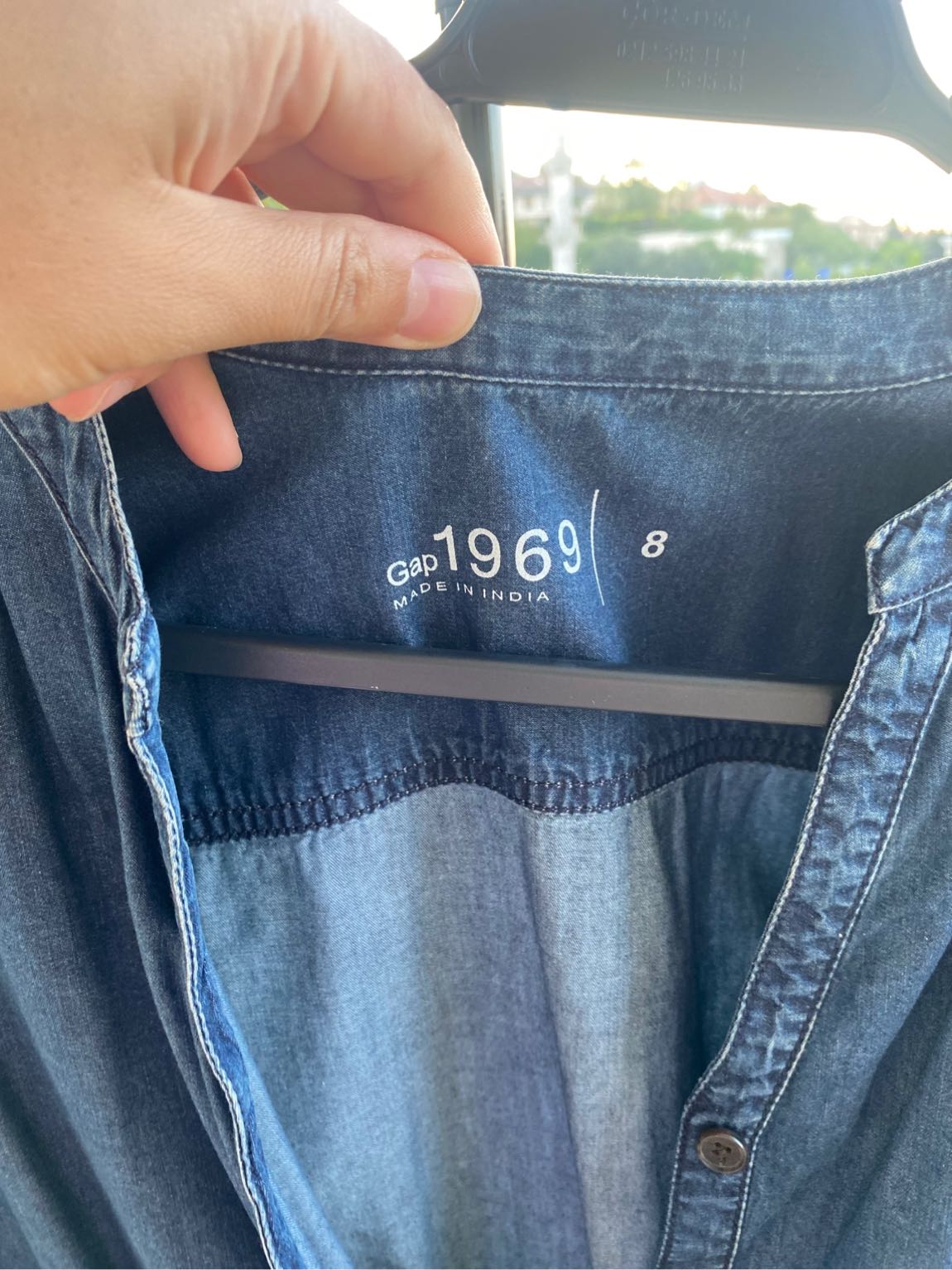 Mavi Kot Elbise — görsel 5/6