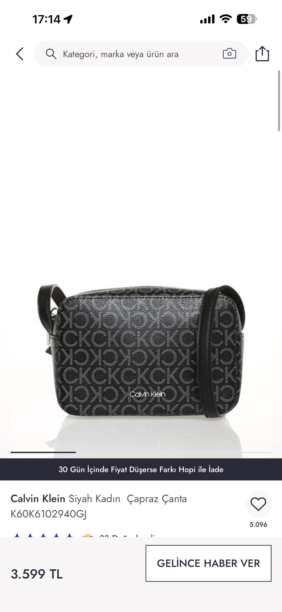 Calvin klein çanta — görsel 5/5