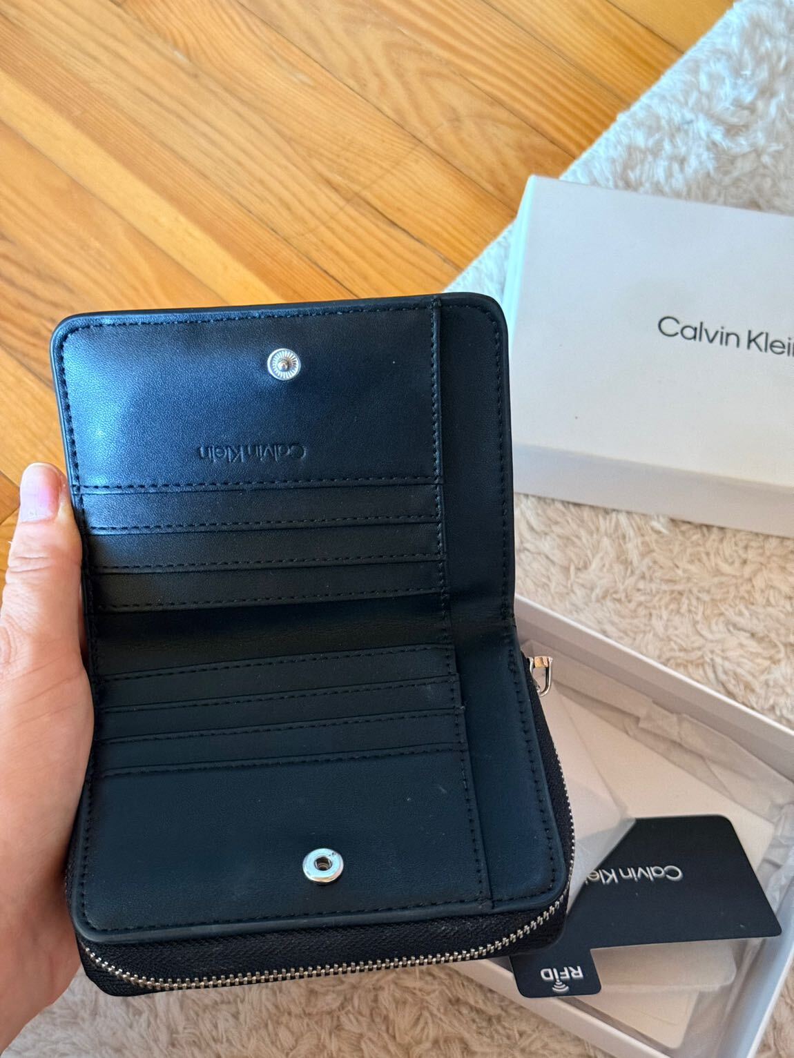 Calvin Klein Siyah Cüzdan — görsel 5/9