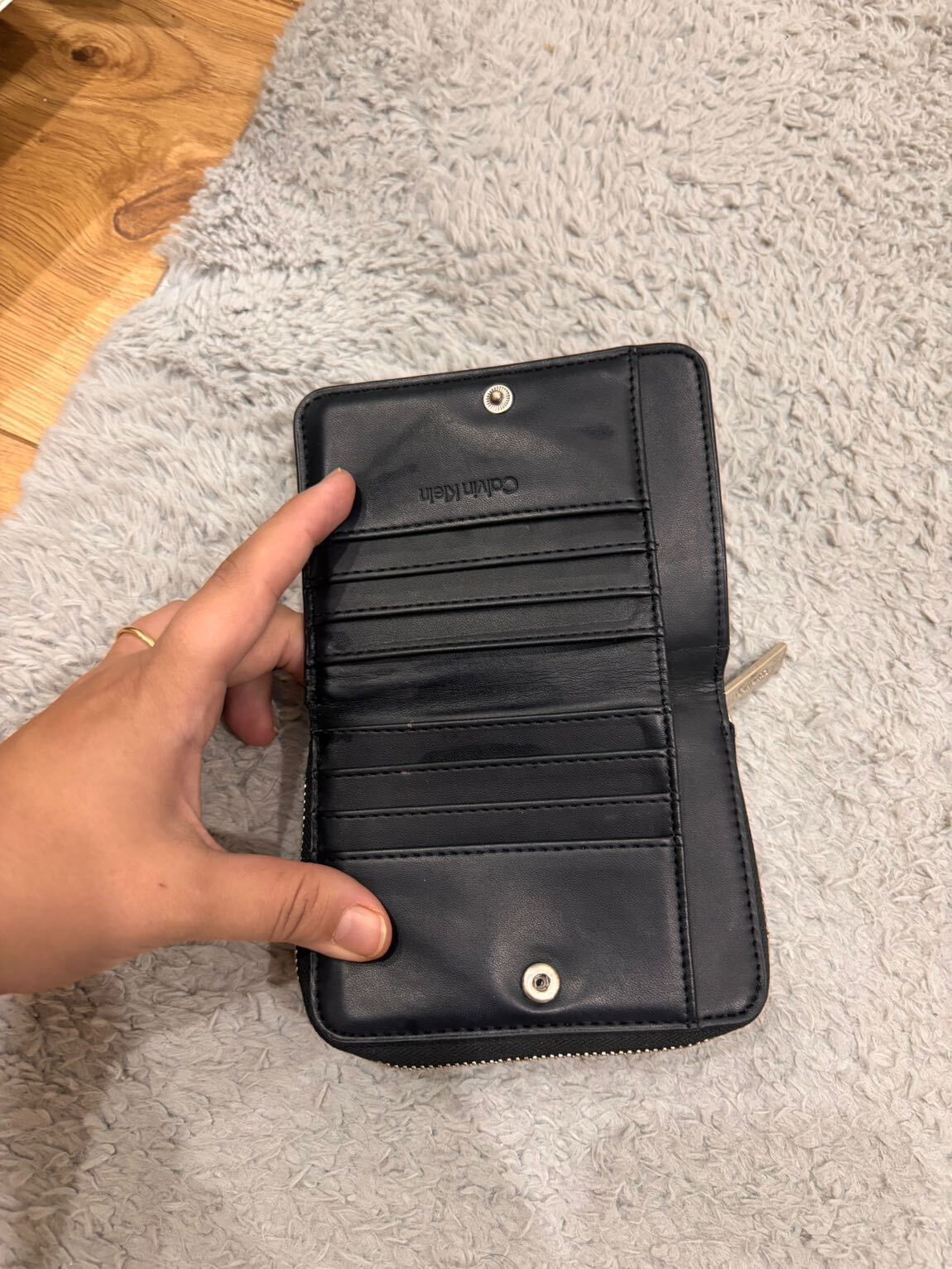 Calvin Klein Siyah Kadın Cüzdan — görsel 9/9