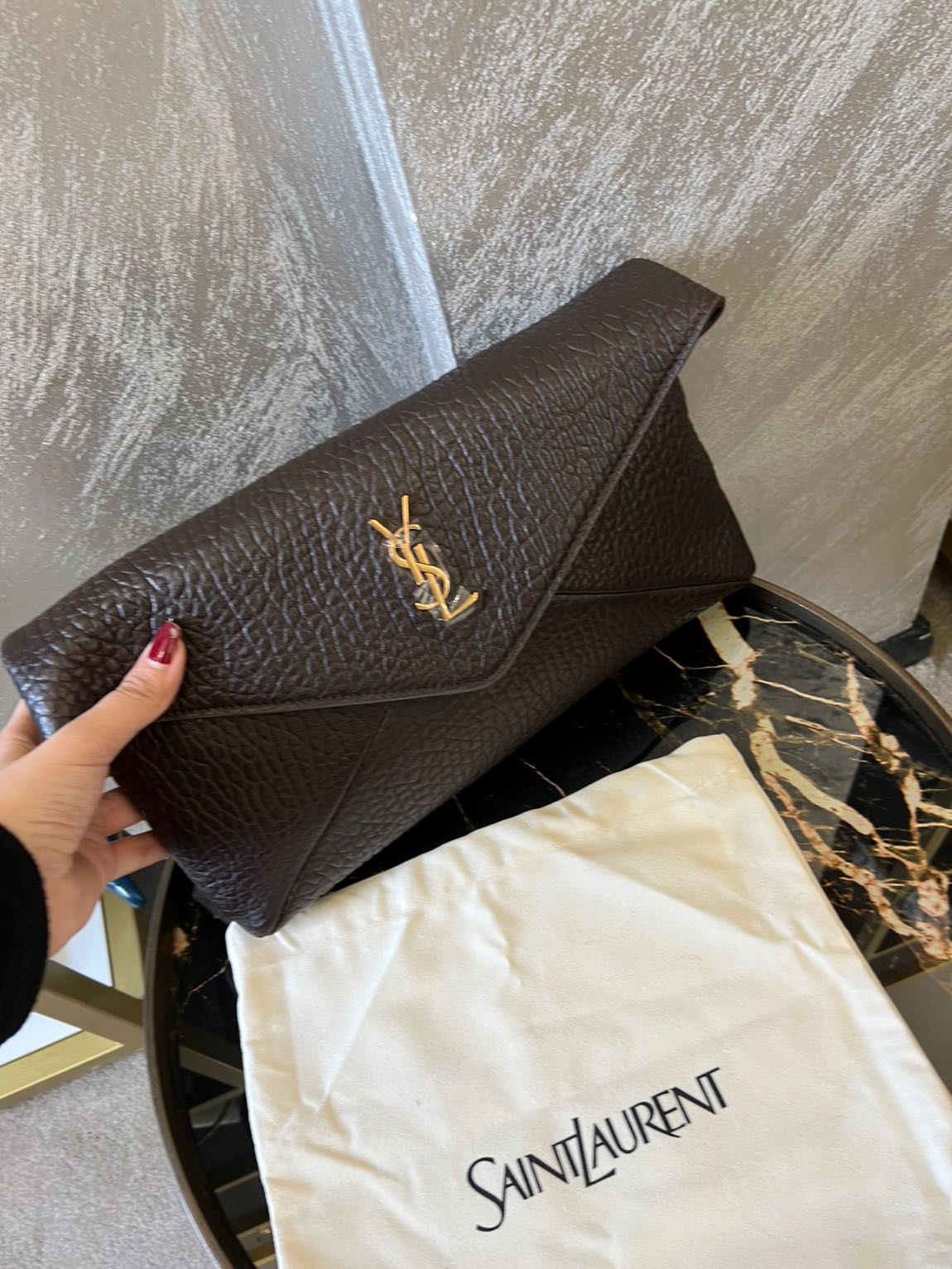 Yves Saint Laurent Kahverengi Çanta — görsel 2/4