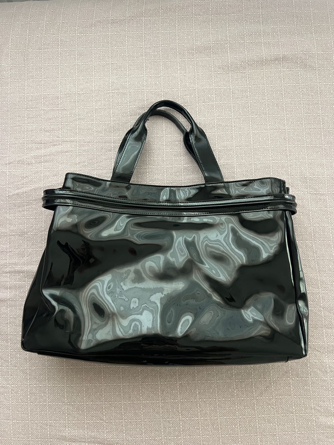 Armani Jeans siyah parlak çanta — görsel 2/6