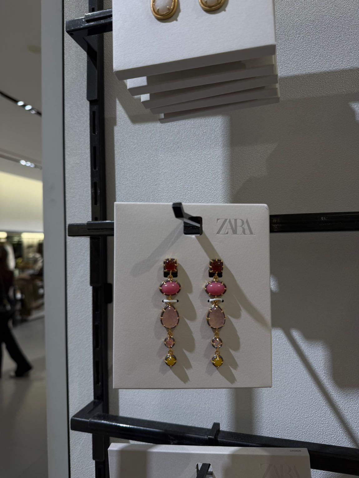 Zara Renkli Damla Küpe — görsel 3/4