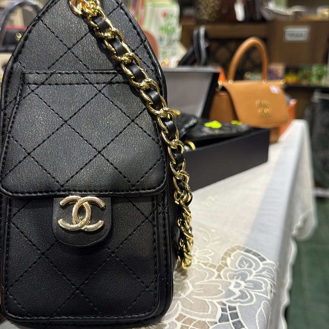 Siyah Chanel 25 mini Çanta — görsel 6/7