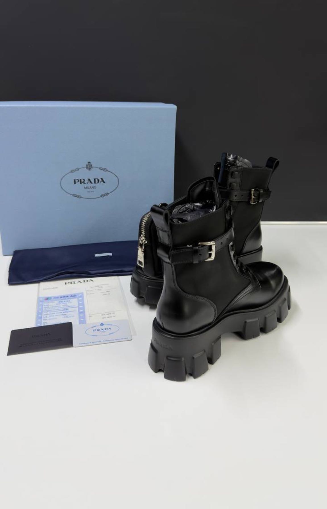 Prada Siyah Bot — görsel 5/5