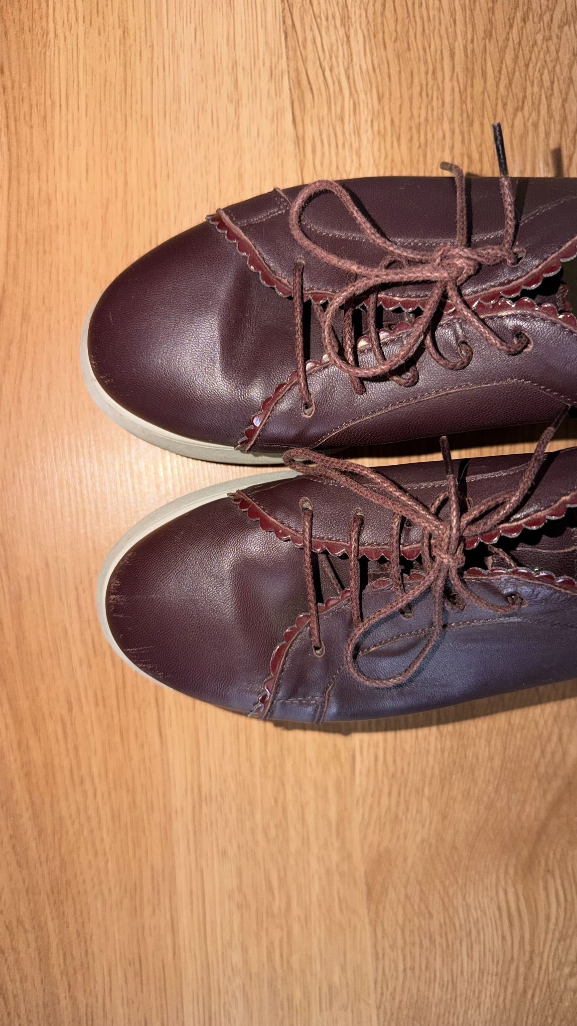 Alberto Guardiani Bordo Deri Sneaker — görsel 2/3