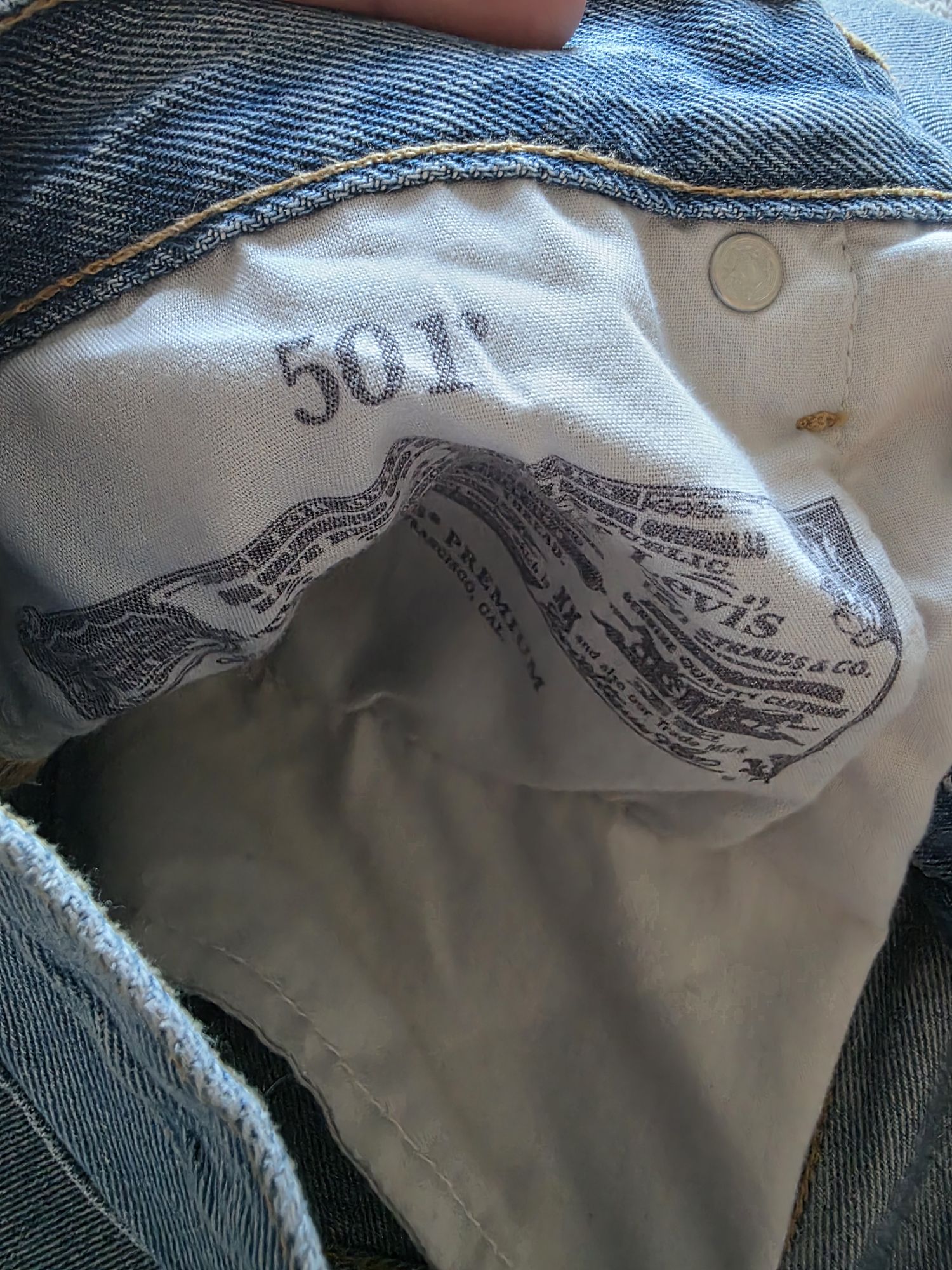 LEVIS JEAN 501 — görsel 13/15