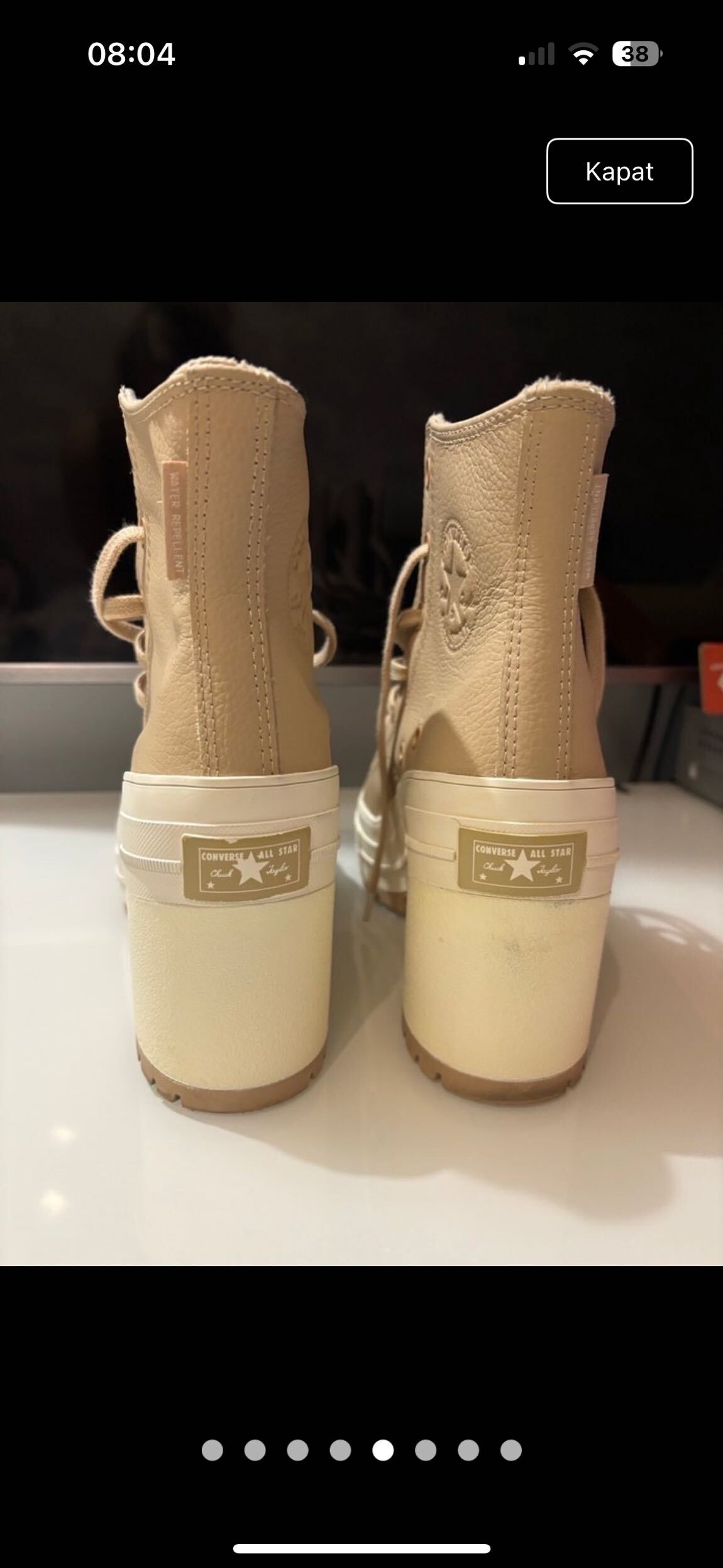 Converse Krem Sneaker — görsel 2/4