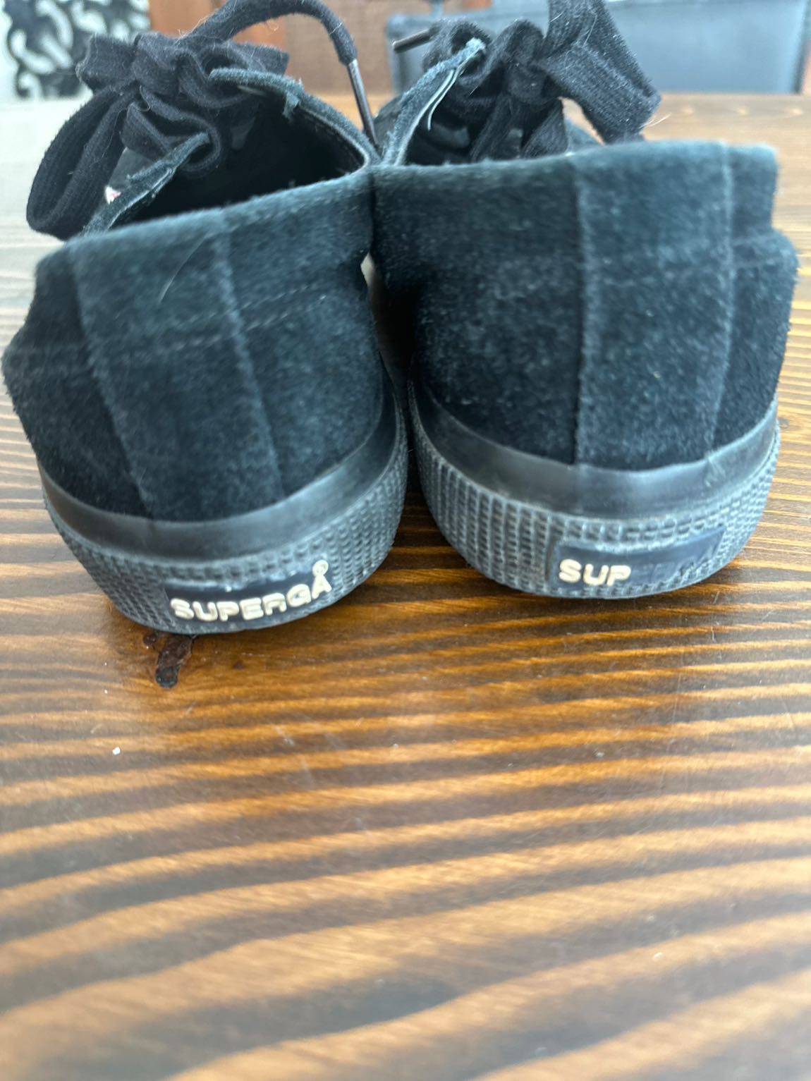 Superga 2 adet Bordo ve Siyah Sneaker — görsel 6/7
