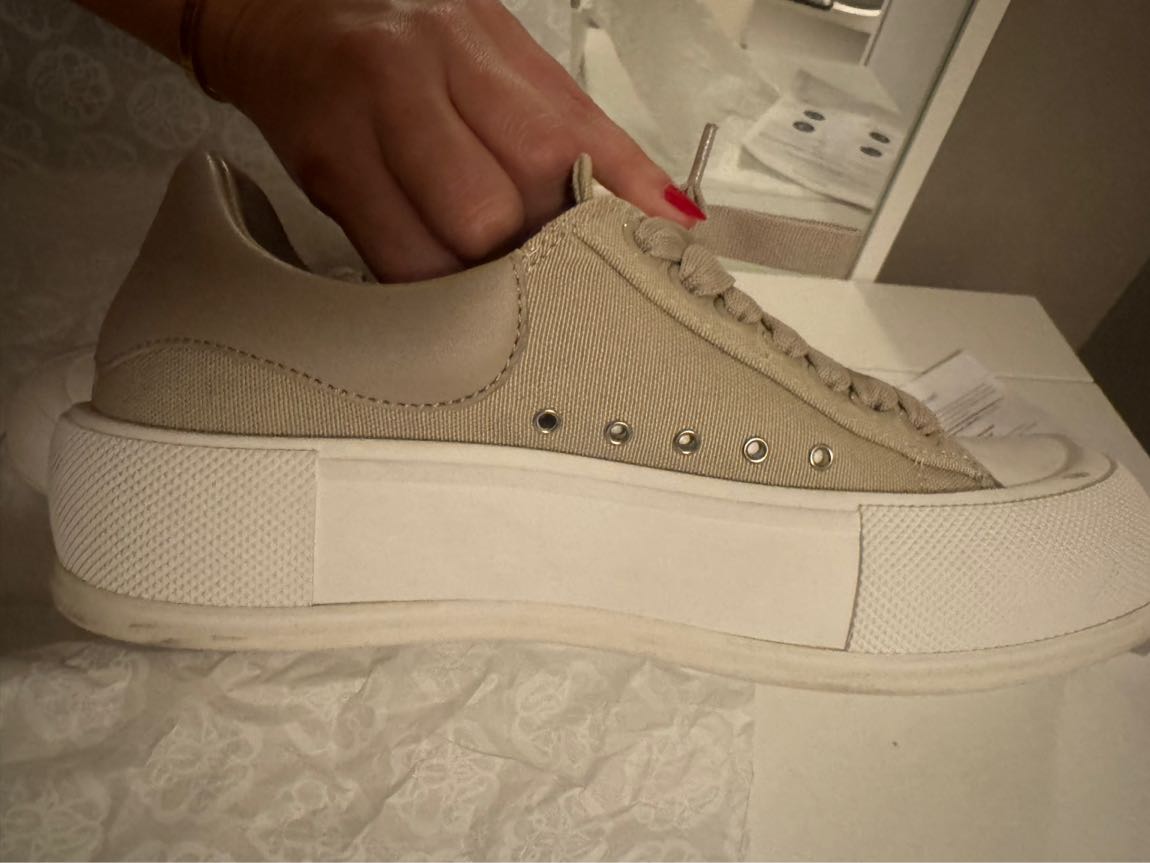 Alexander McQueen Bej Sneaker — görsel 10/11