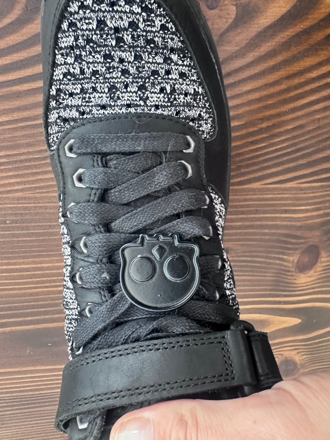 Nike Air Force Lunar 1 Black Oreo — görsel 3/8