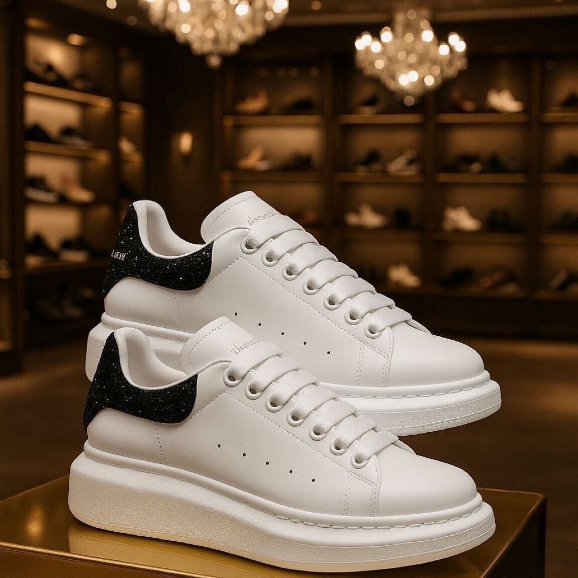 %100 DERİ İTHAL ALEXANDER MCQUEEN — görsel 8/8