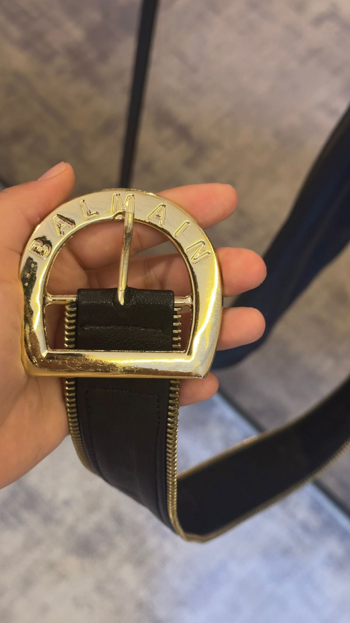 Balmain Siyah Deri Ceket — görsel 9/13