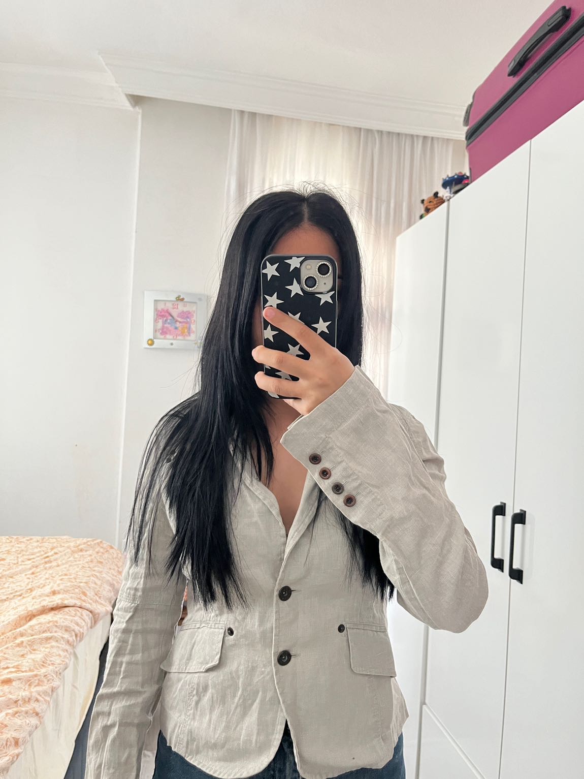 Krem Blazer Ceket — görsel 2/5
