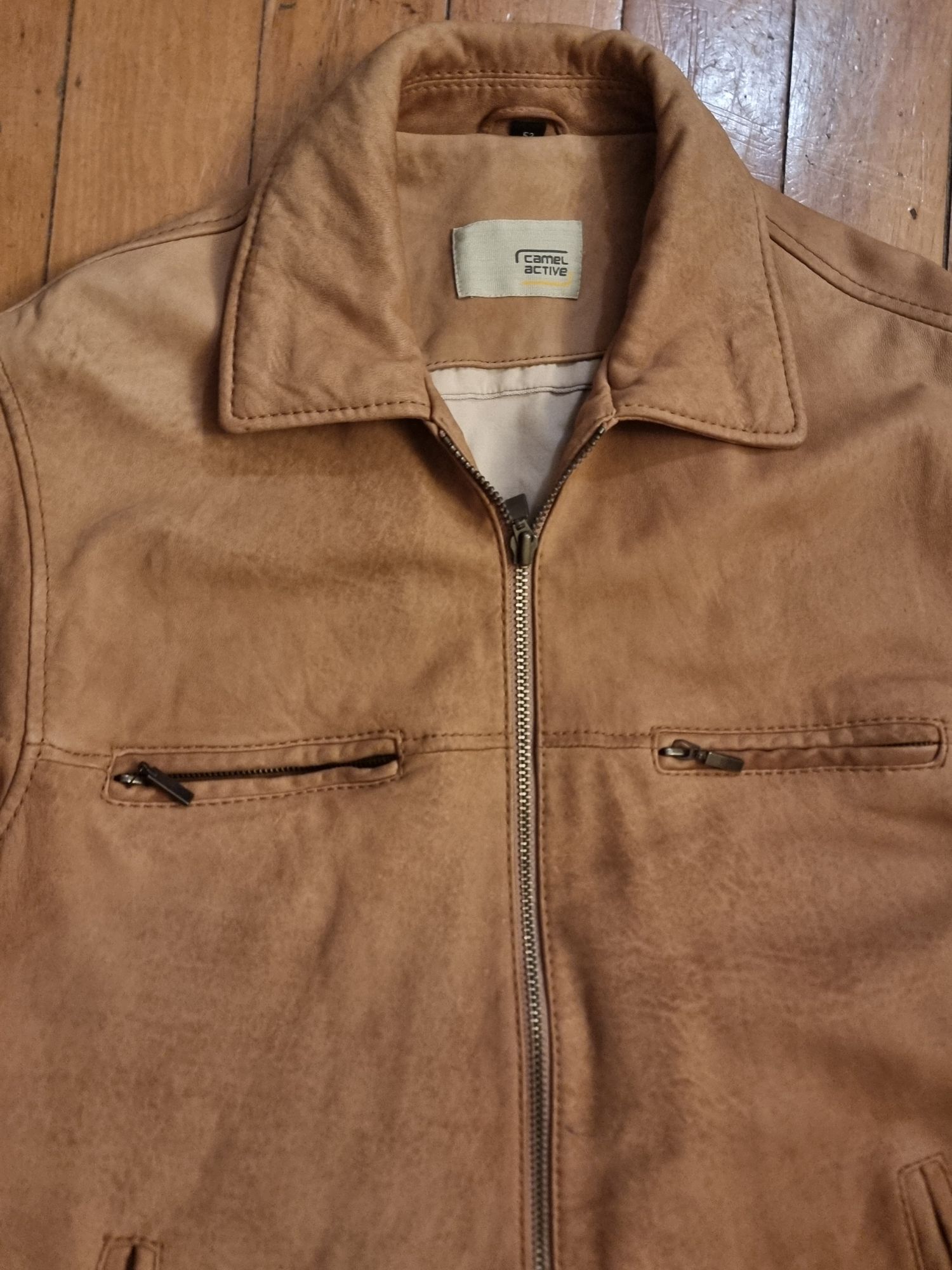 Camel Active Kuzu Derisi Ceket – Taba — görsel 3/10