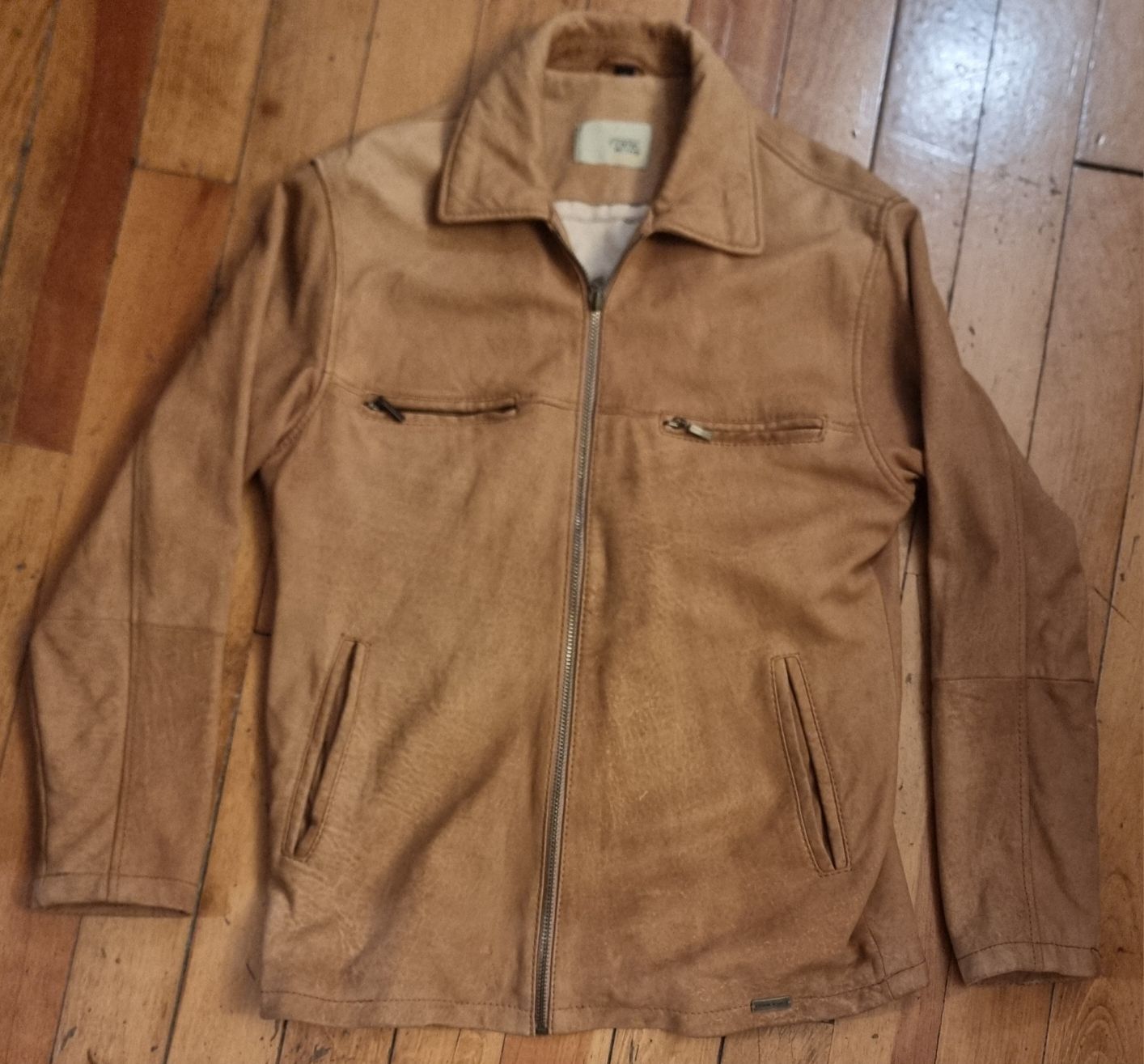 Camel Active Kuzu Derisi Ceket – Taba — görsel 2/10