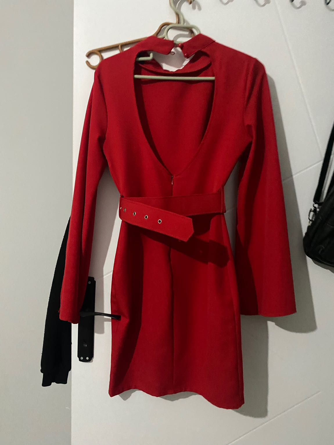 Kırmızı Mini Elbise — görsel 5/6