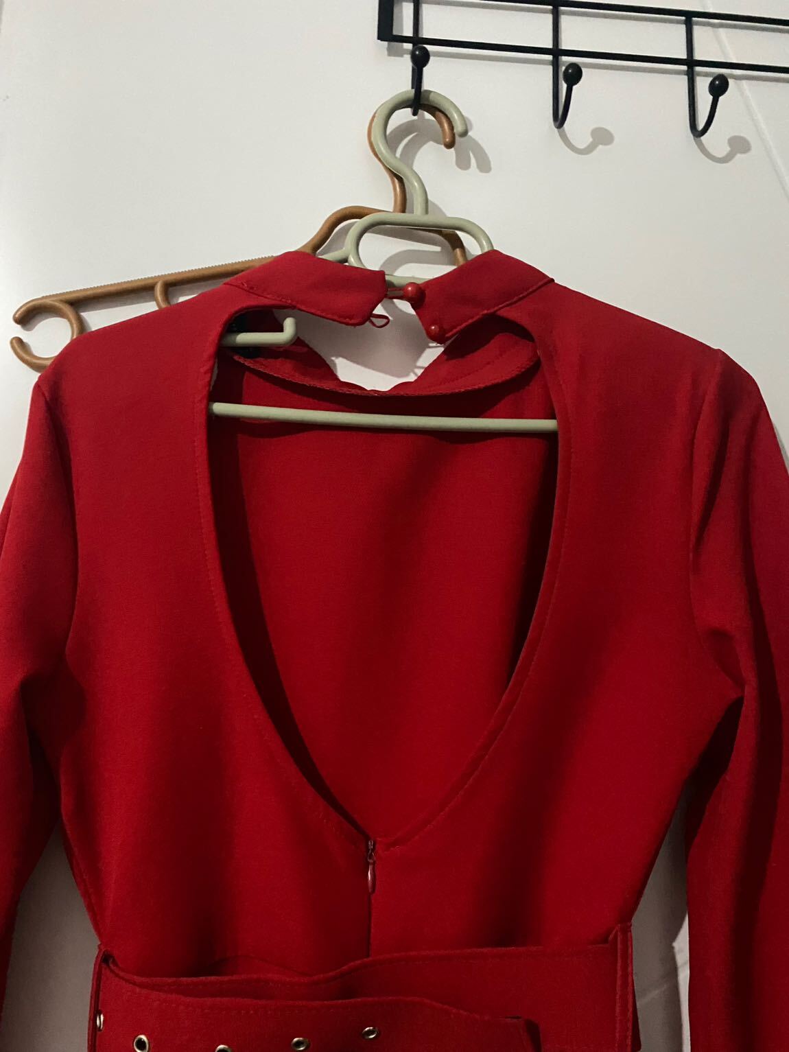 Kırmızı Mini Elbise — görsel 4/6
