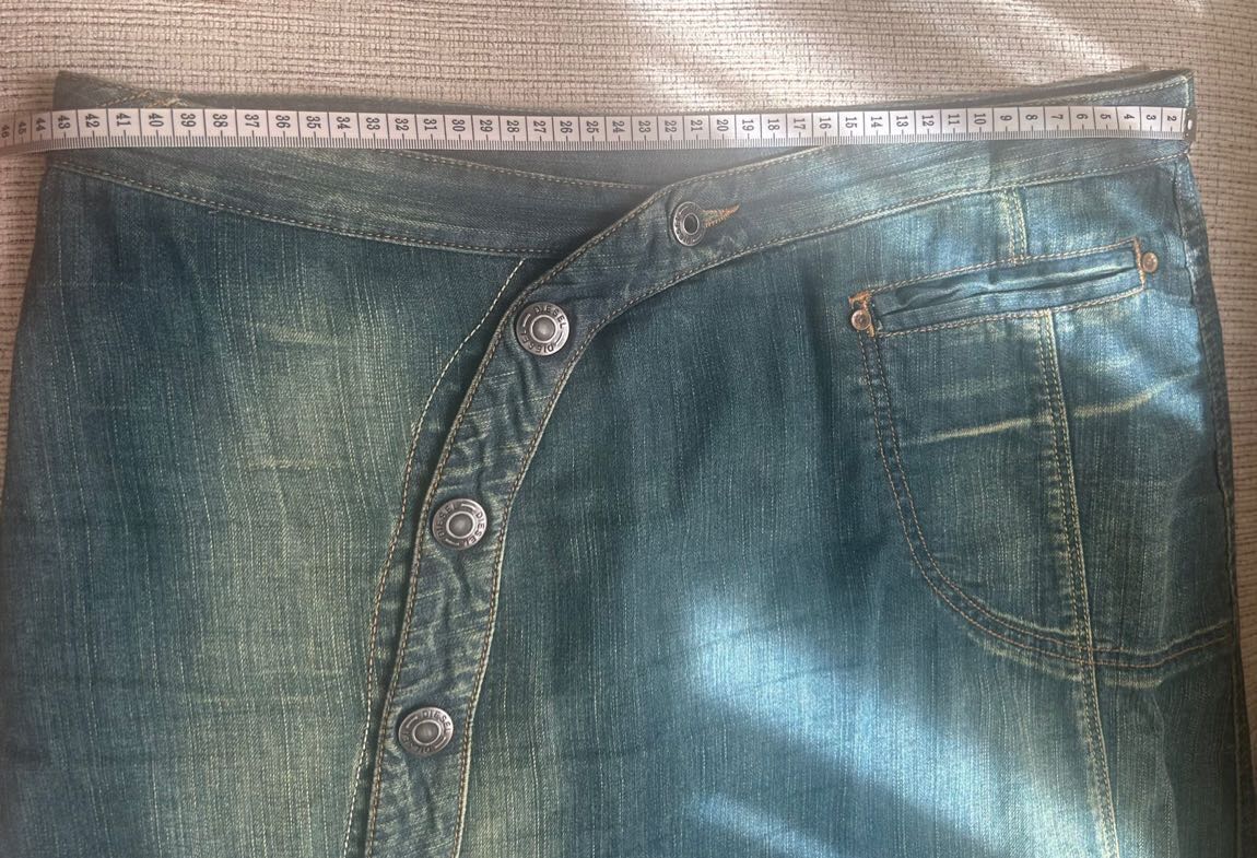 Diesel 28 Beden Yeşil/Mavi Jean Etek — görsel 4/8
