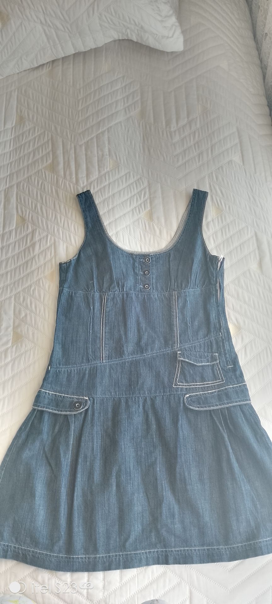 Mavi Denim Elbise — görsel 3/5