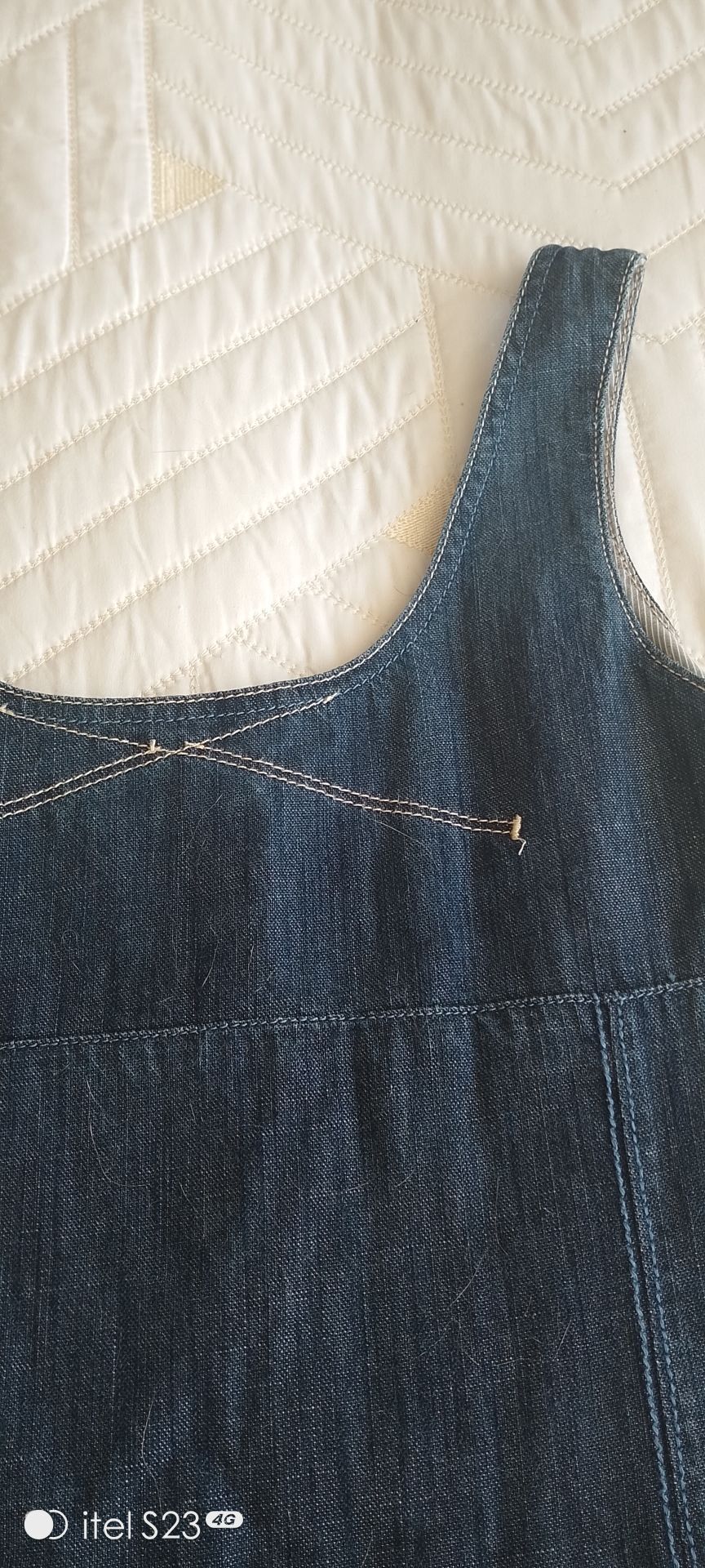 Mavi Denim Elbise — görsel 4/5