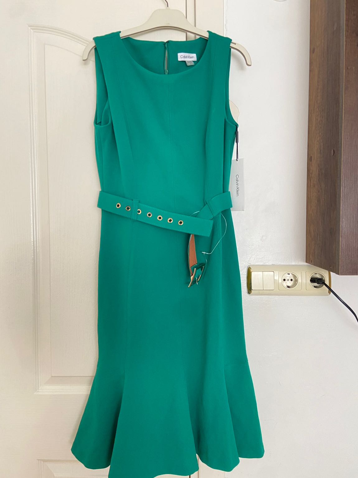 Calvin Klein Yeşil Elbise — görsel 3/6