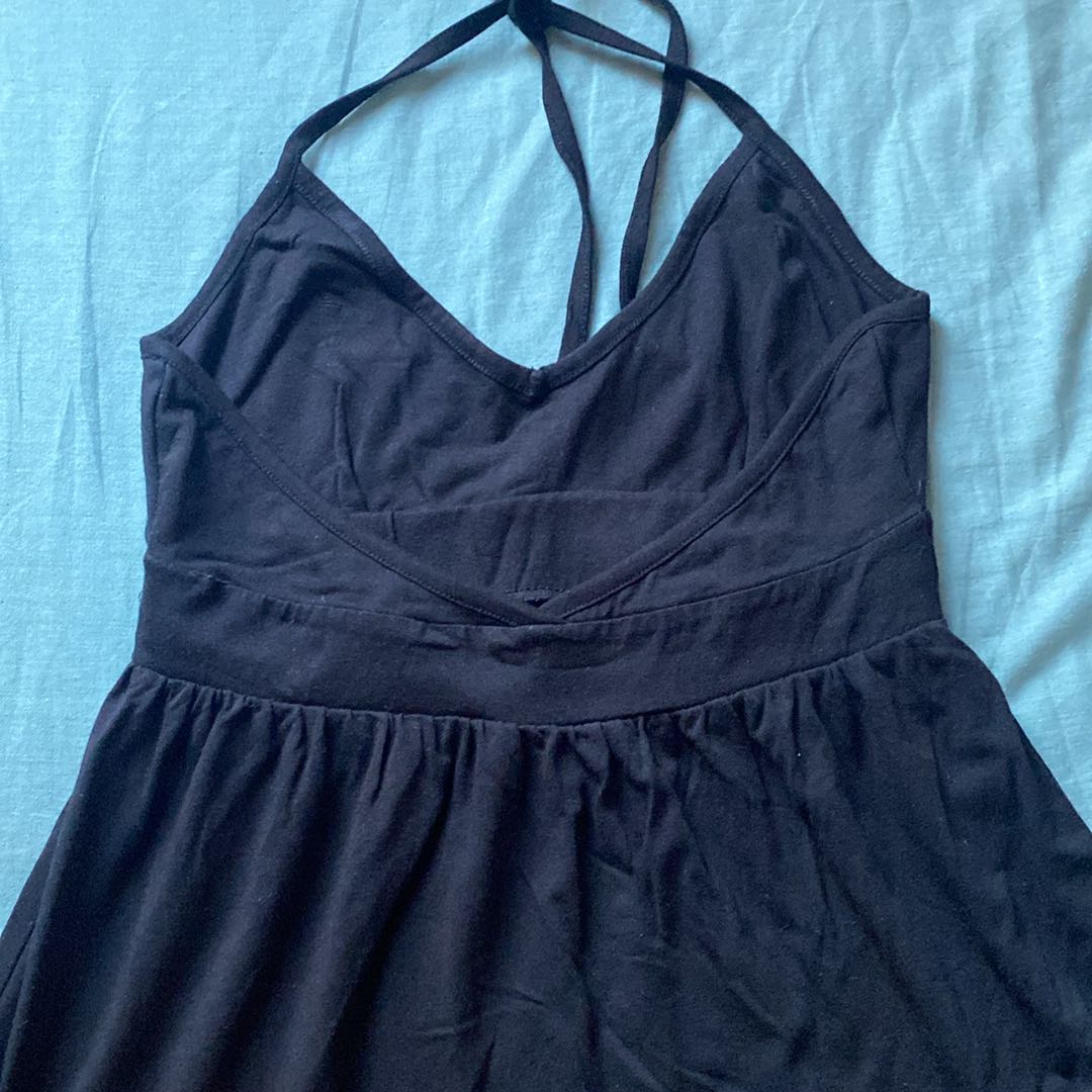 Playboy Y2K Siyah Mini Elbise — görsel 2/7