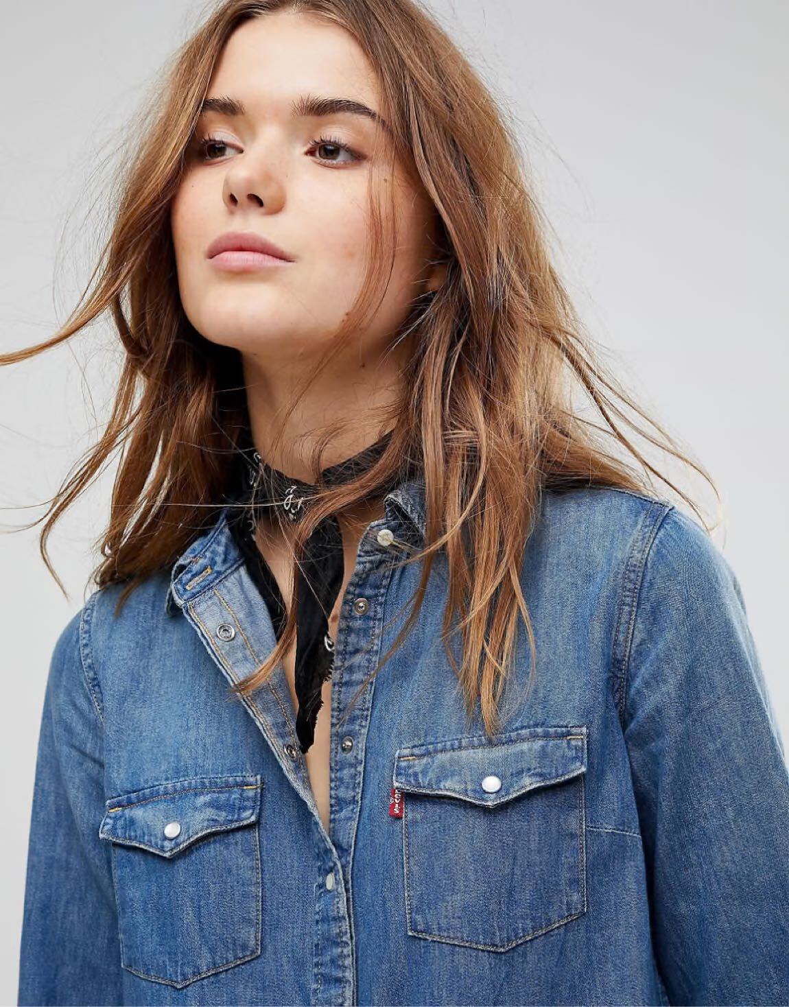 Levi's Jean Vintage Elbise — görsel 4/8