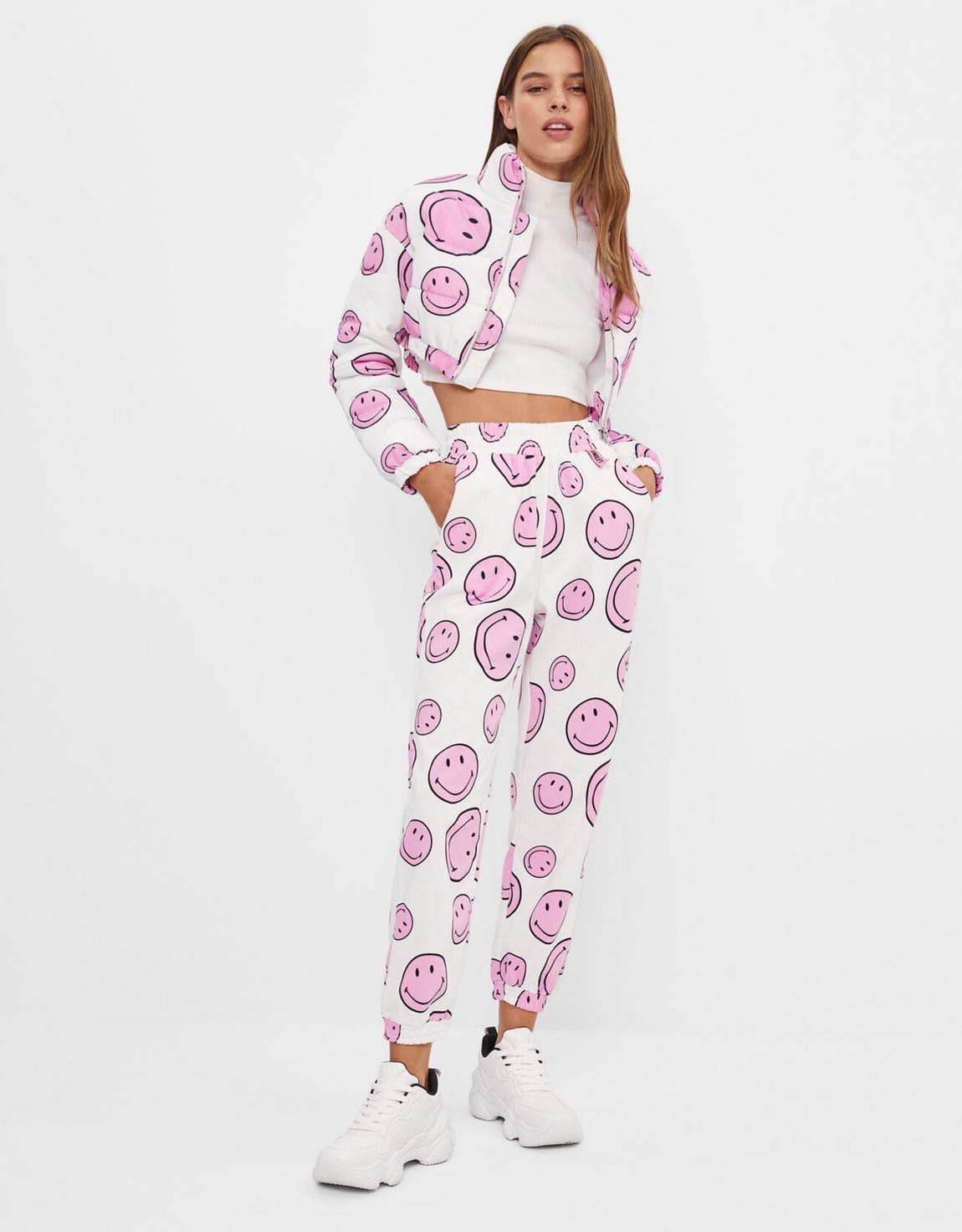 Bershka Smiley Baskılı İkili Takım — görsel 7/8