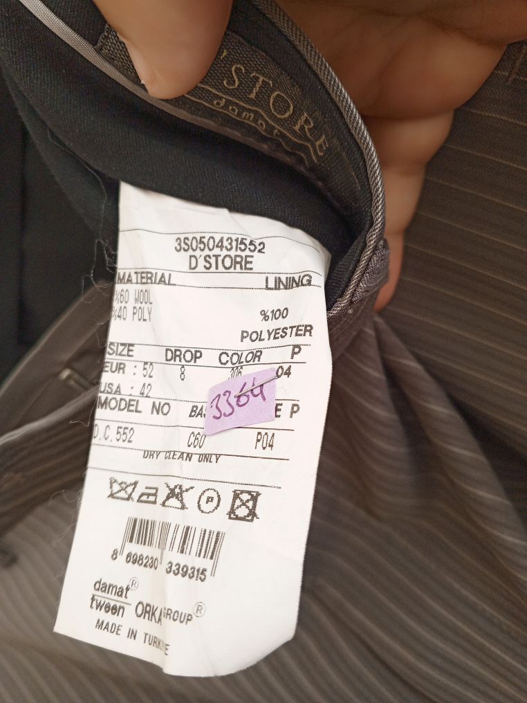 Kumaş Pantolon Ceket Takım — görsel 13/16