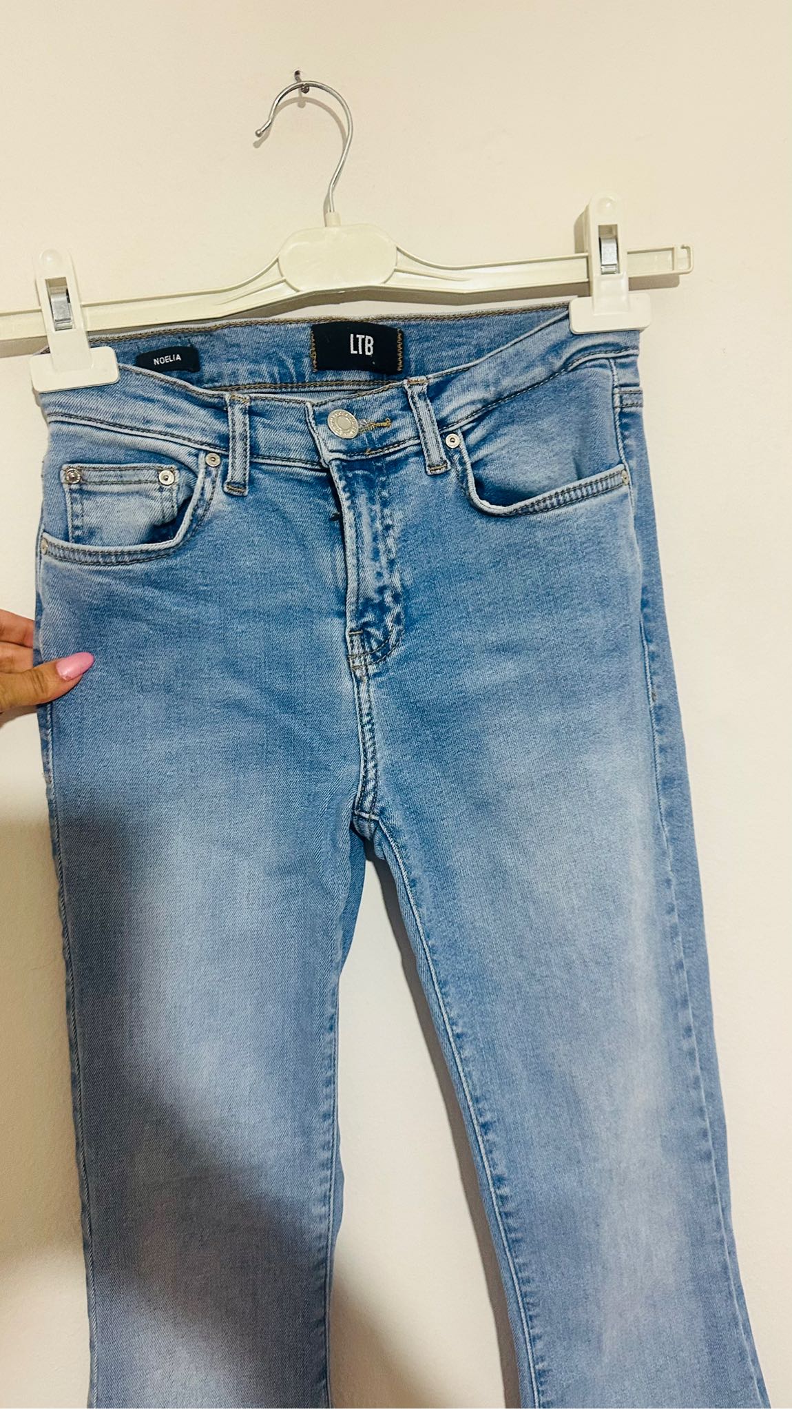 Açık Mavi İspanyol Paça Jean — görsel 7/15