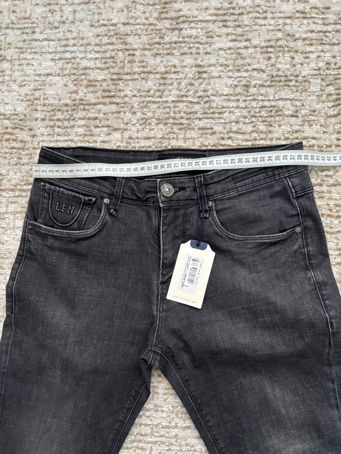 Lufian Siyah Jean Pantolon — görsel 5/5