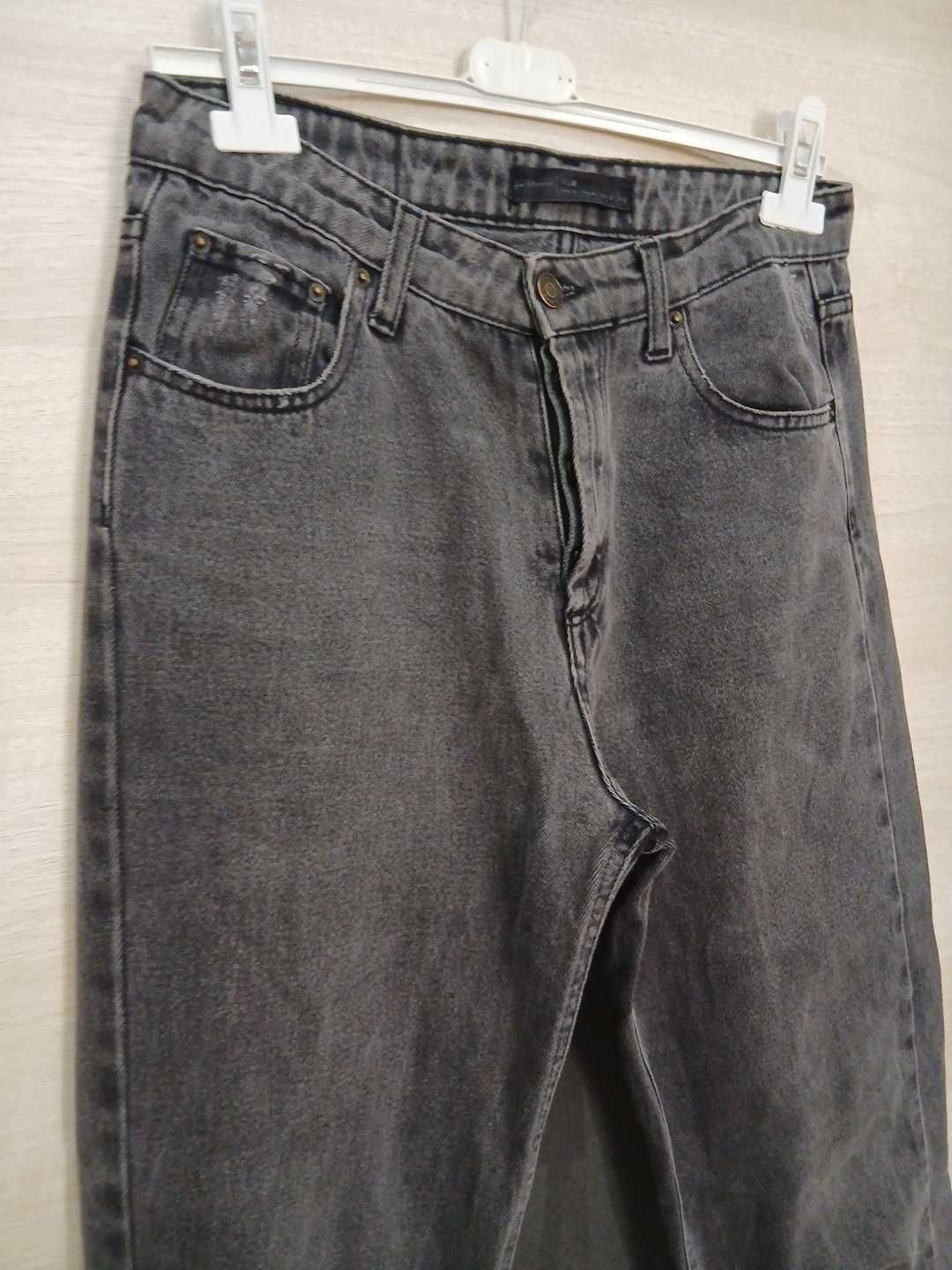 Stradivarius Siyah Mom Jean Pantolon — görsel 2/12