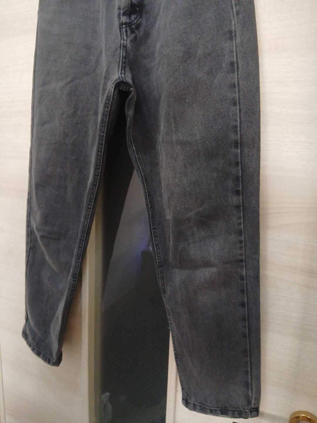 Stradivarius Siyah Mom Jean Pantolon — görsel 5/12
