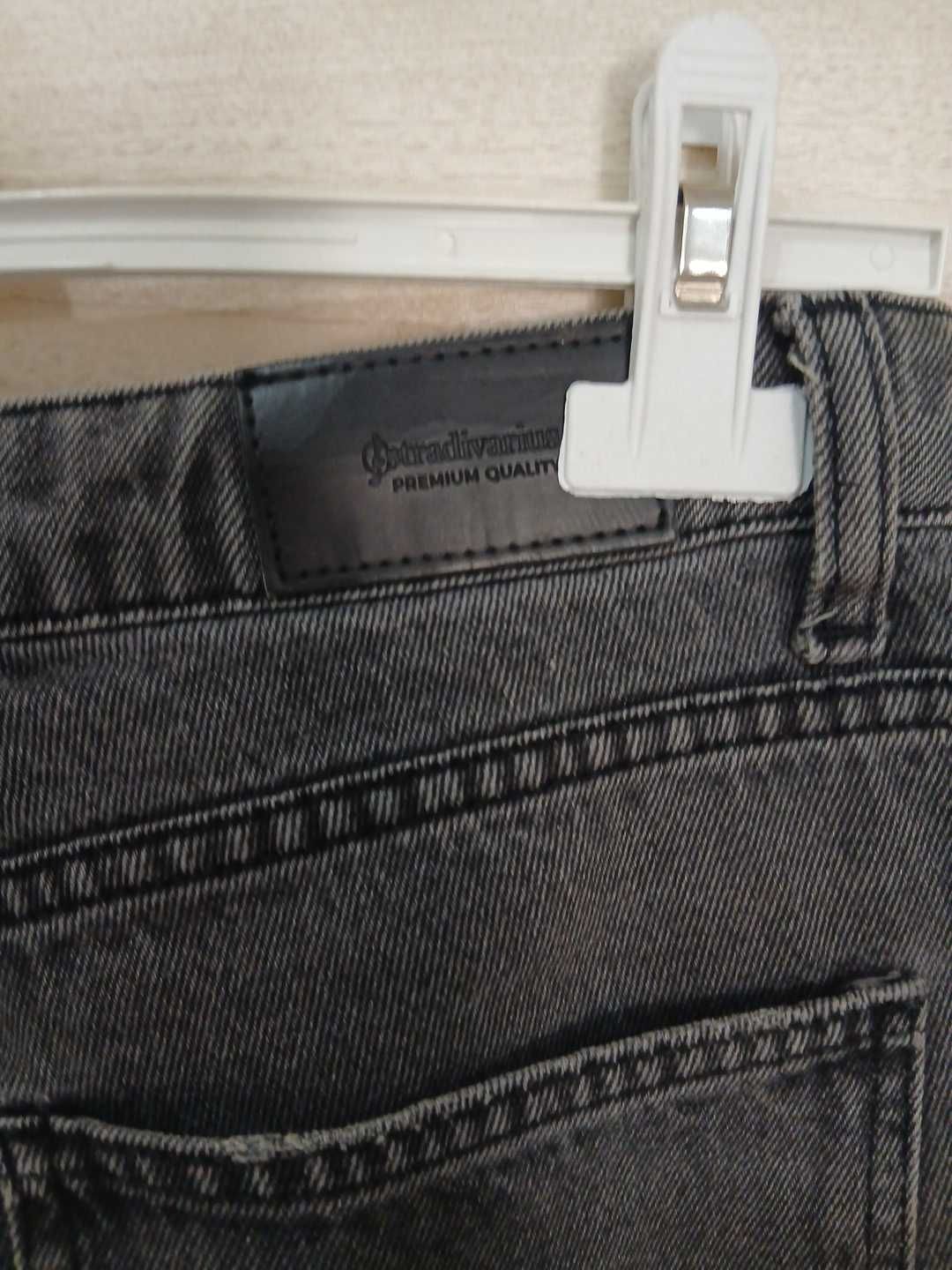 Stradivarius Siyah Mom Jean Pantolon — görsel 10/12