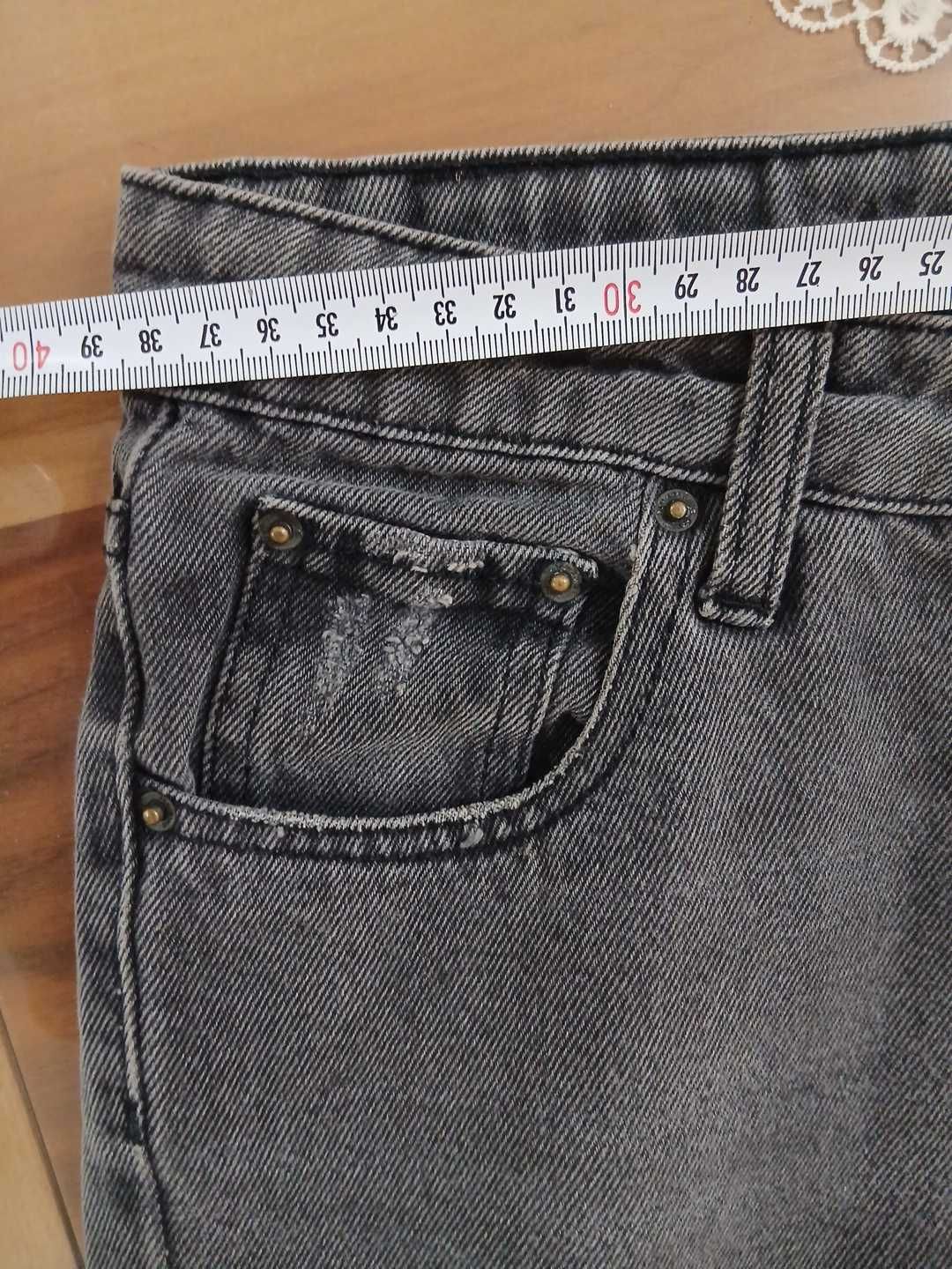 Stradivarius Siyah Mom Jean Pantolon — görsel 11/12