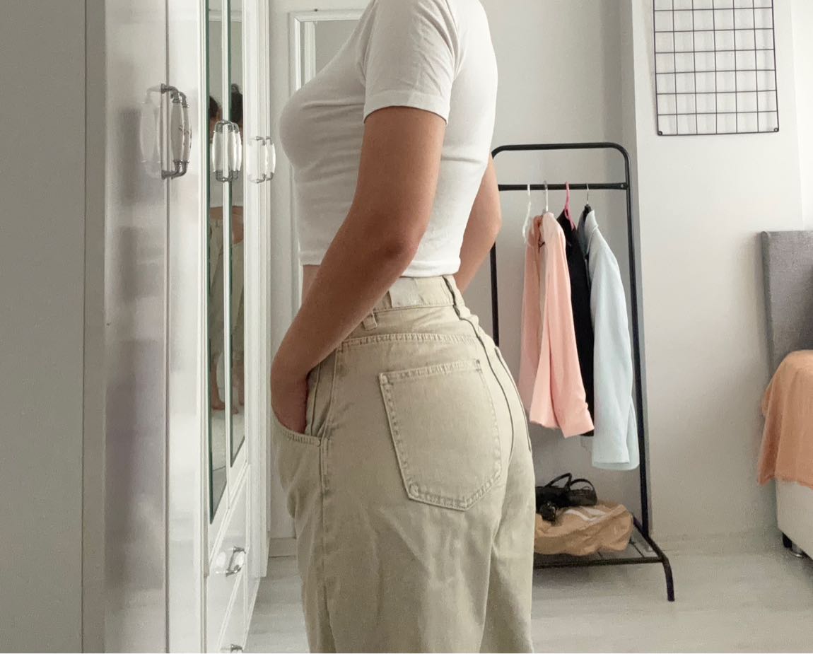 Bershka Kot Pantolon — görsel 3/6