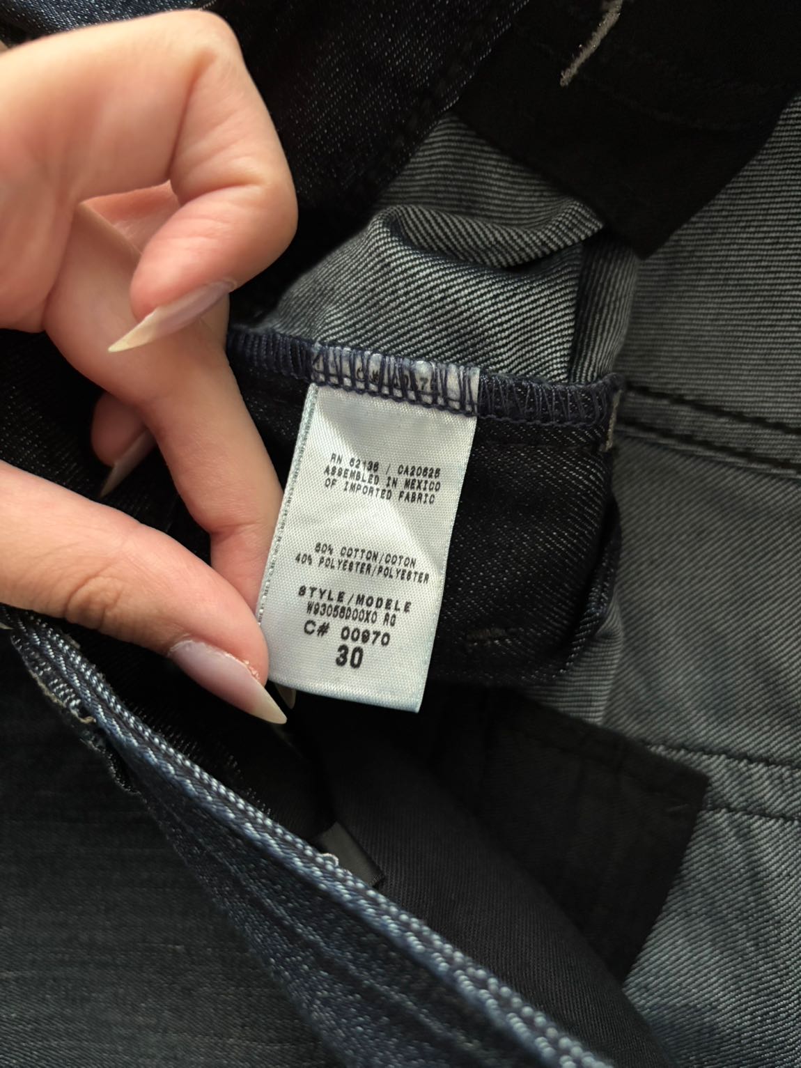 Guess Premium taşlı düşük bel pantolon — görsel 7/11