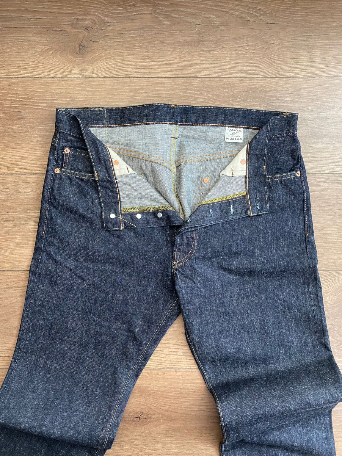 Sugarcane selvedge denim jeans — görsel 6/6