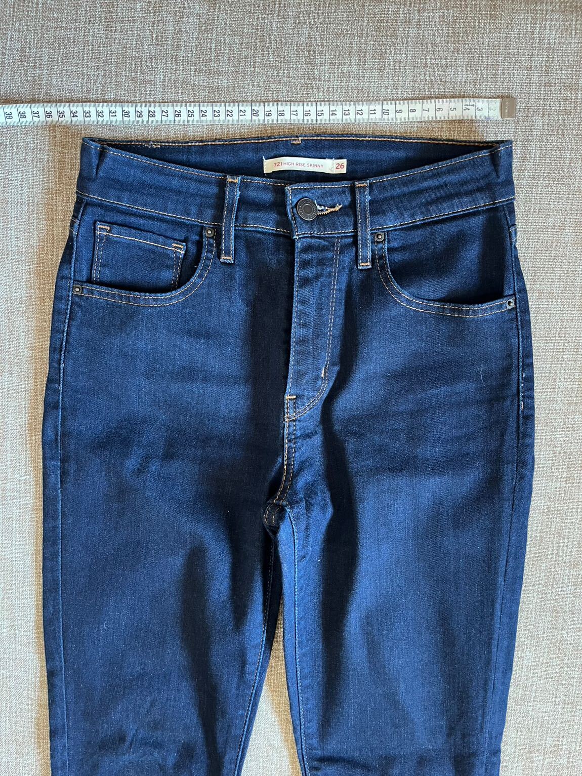 Levi's 721 Yüksek Bel Skinny Jean — görsel 6/7