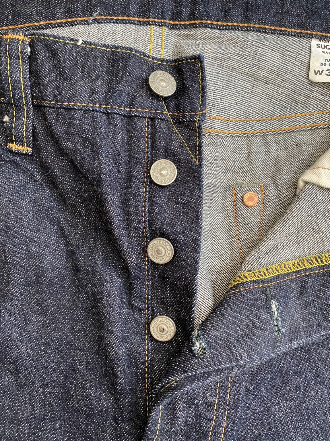 Sugarcane selvedge denim jeans — görsel 4/6