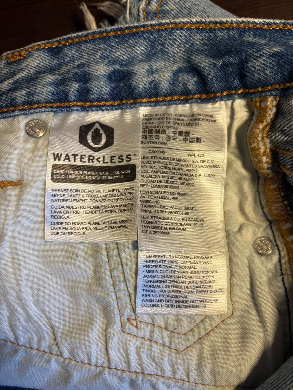 Levi’s Jean Şort — görsel 7/15